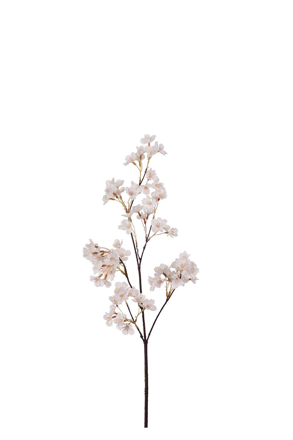 Kunstig hvit Kirsebærblomst 90 cm