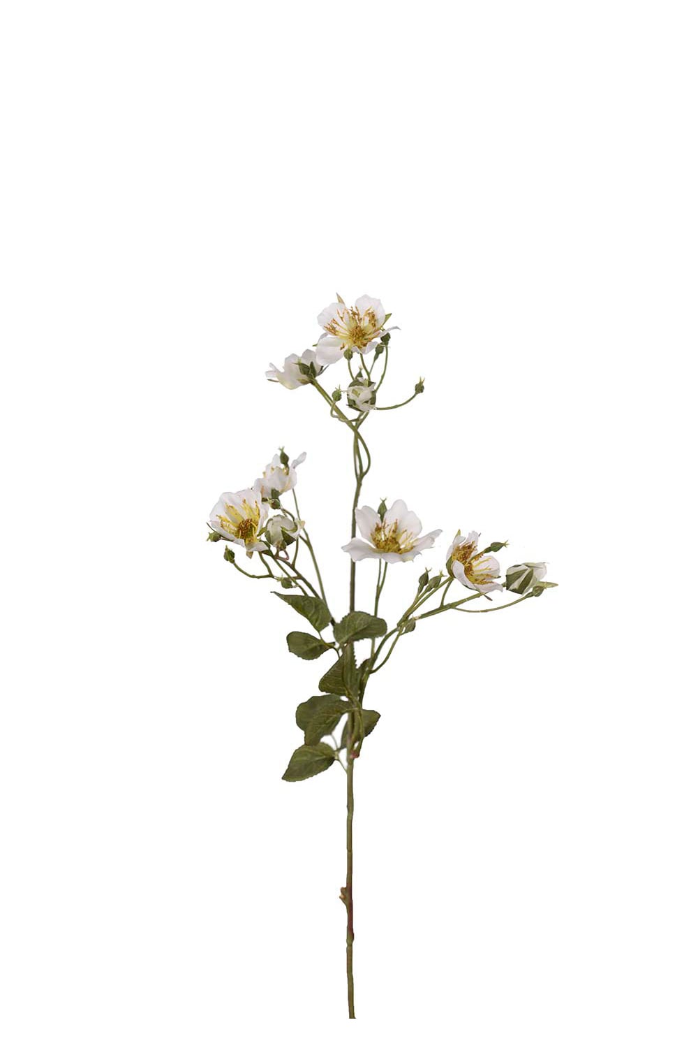 Kunstig hvit Japansk klatrerose 65 cm