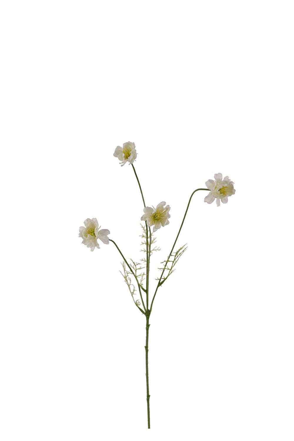 Kunstig hvit Cosmos 55 cm