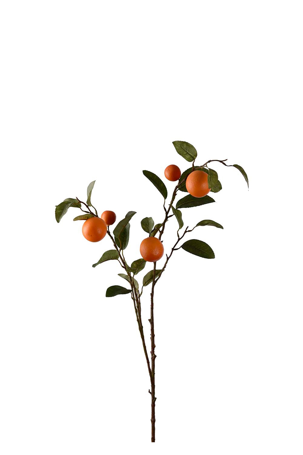 Kunstig oransje Appelsinkvist 100 cm