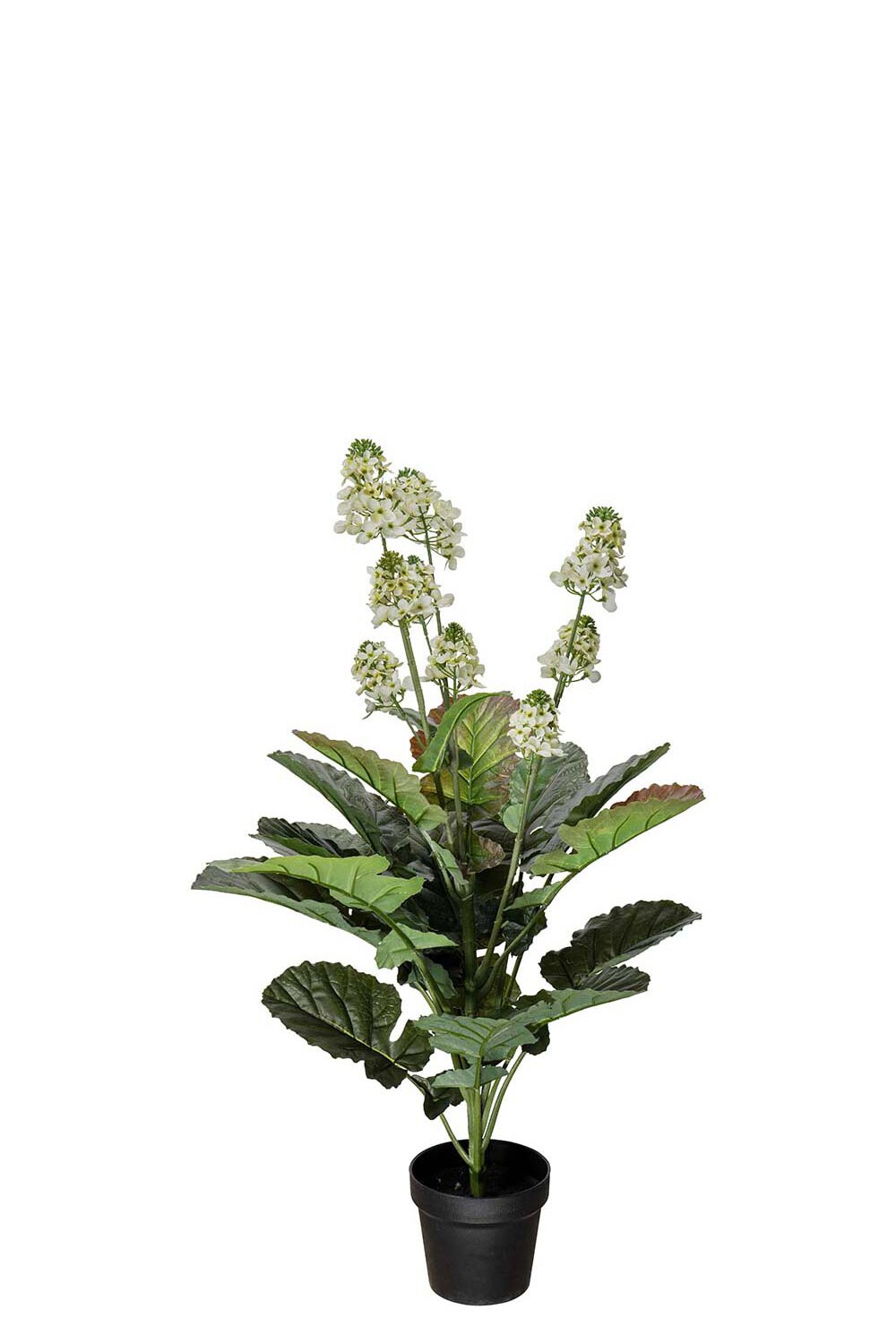 Kunstig hvit Cole-blomst 105 cm