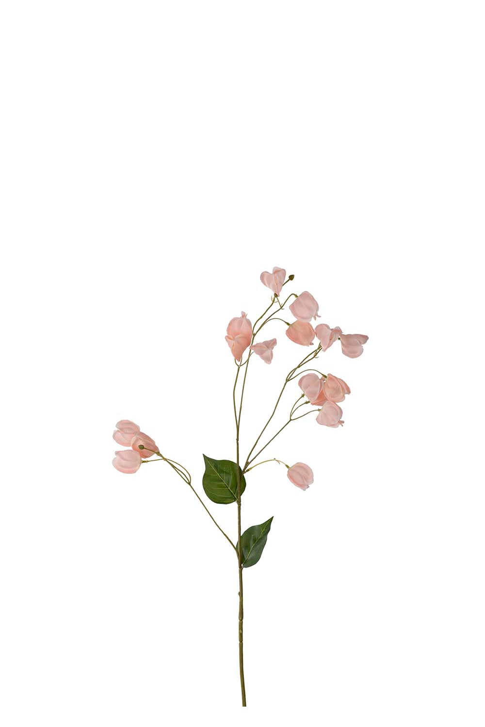 Kunstig ferskenfarget Physalis 85 cm