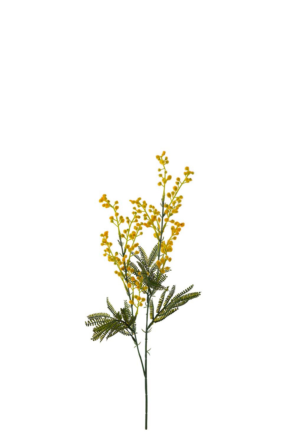 Kunstig gul Mimosa 75 cm