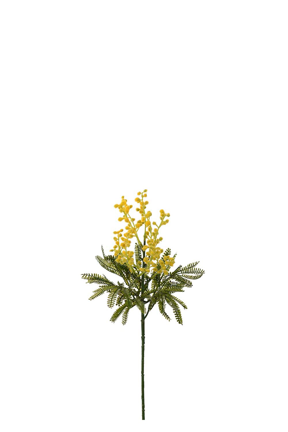 Kunstig gul Mimosa 48 cm