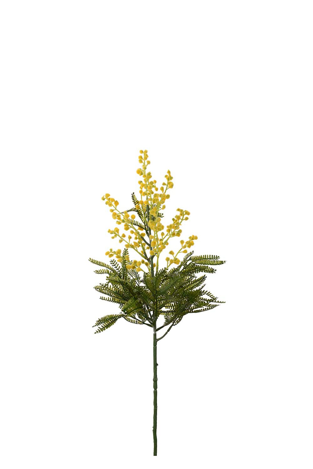 Kunstig gul Mimosa 68 cm