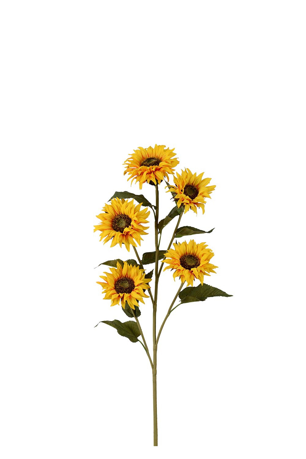 Kunstig gul Solsikke 115 cm