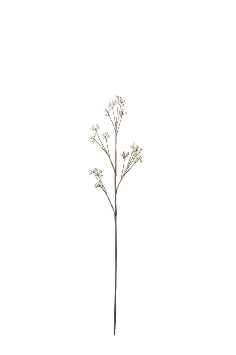 Kunstig hvit Bærkvist 85 cm