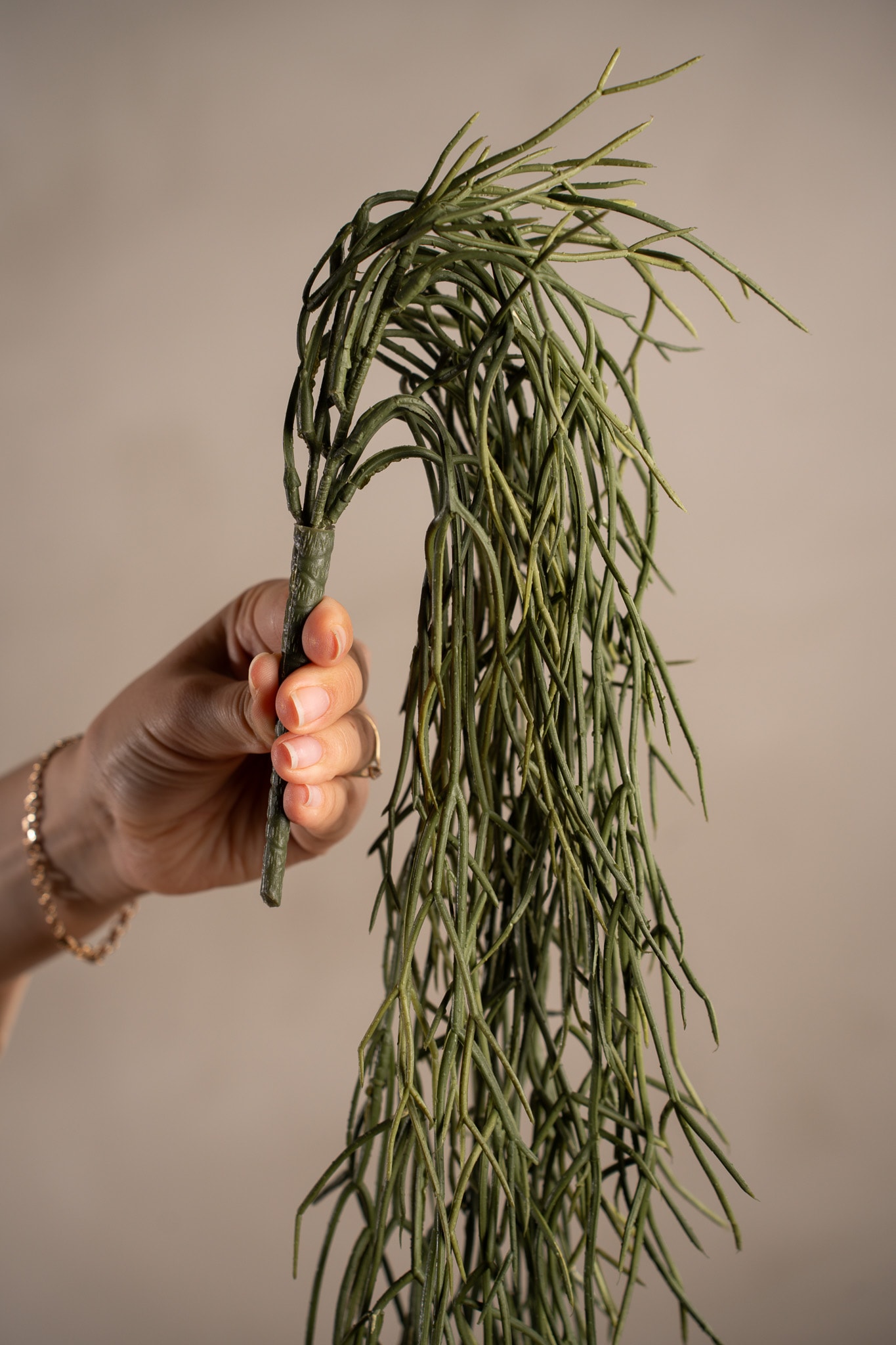 Kunstig grønn Rhipsalis 80 cm