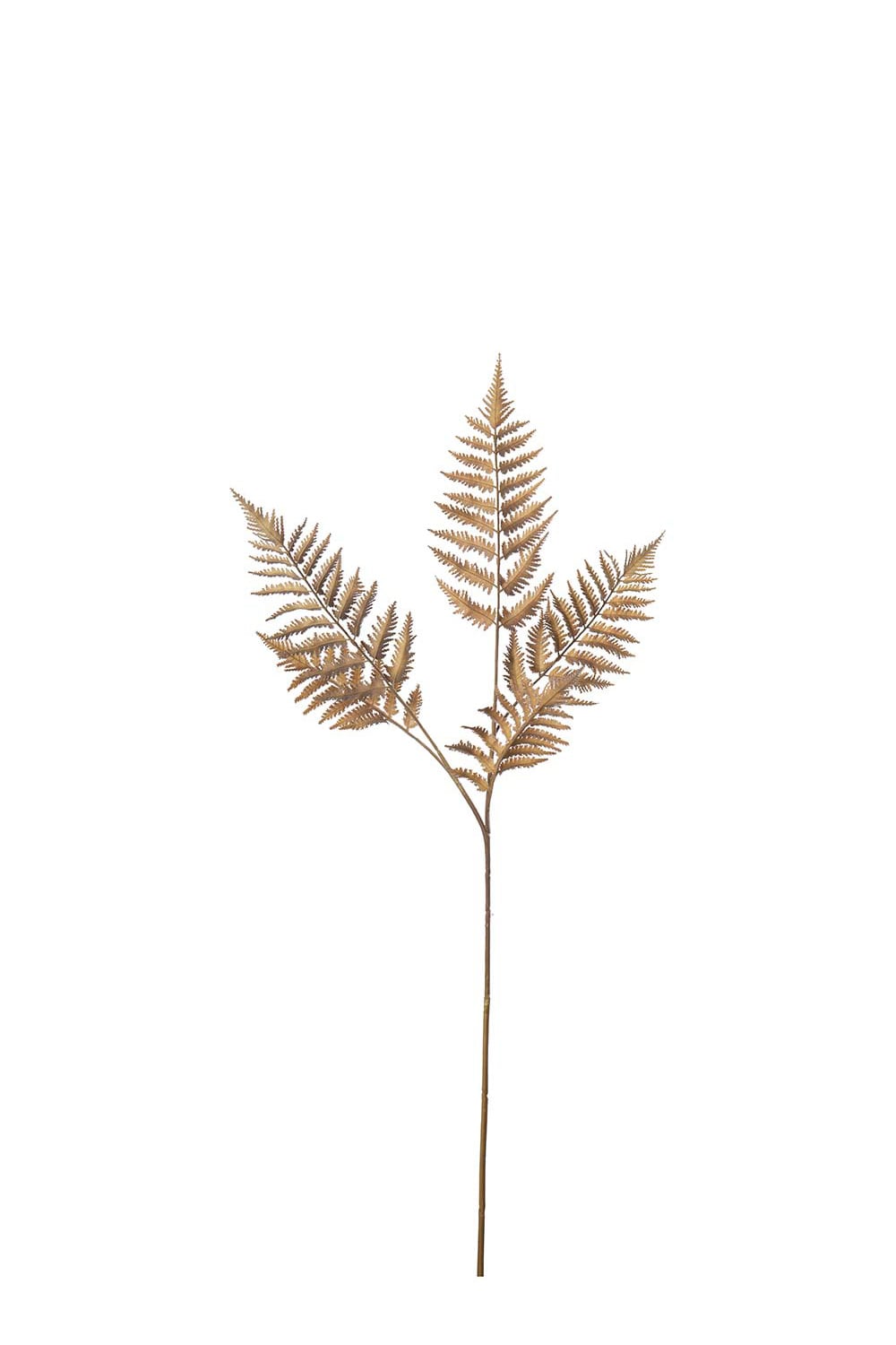 Kunstig beige Ormbunksblad 90 cm