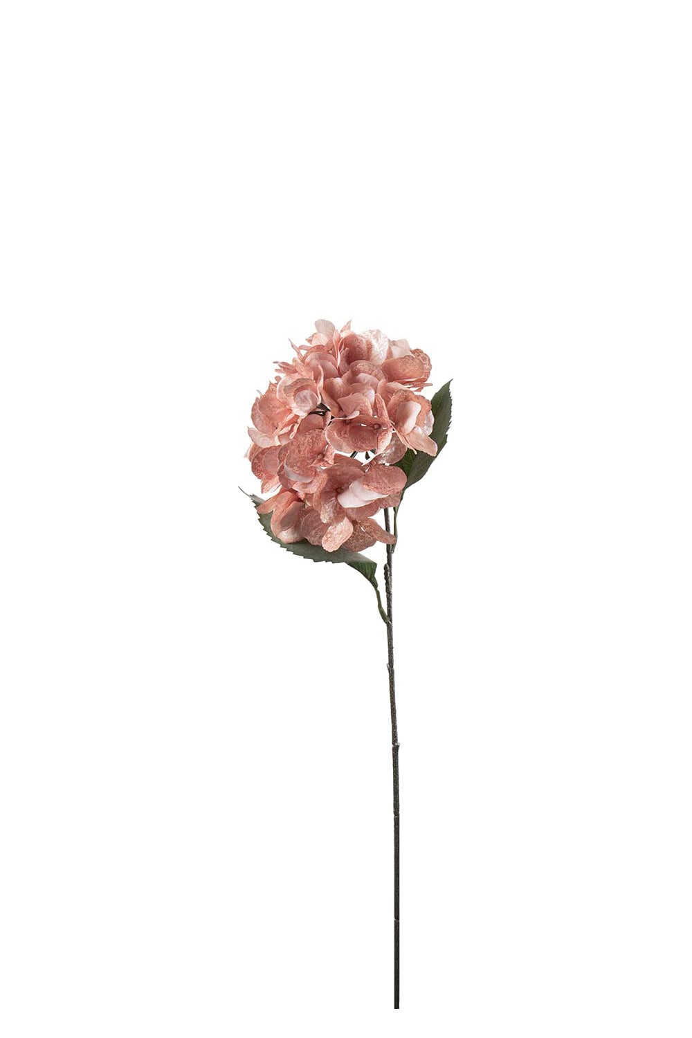 Kunstig rosa Hortensia 60 cm