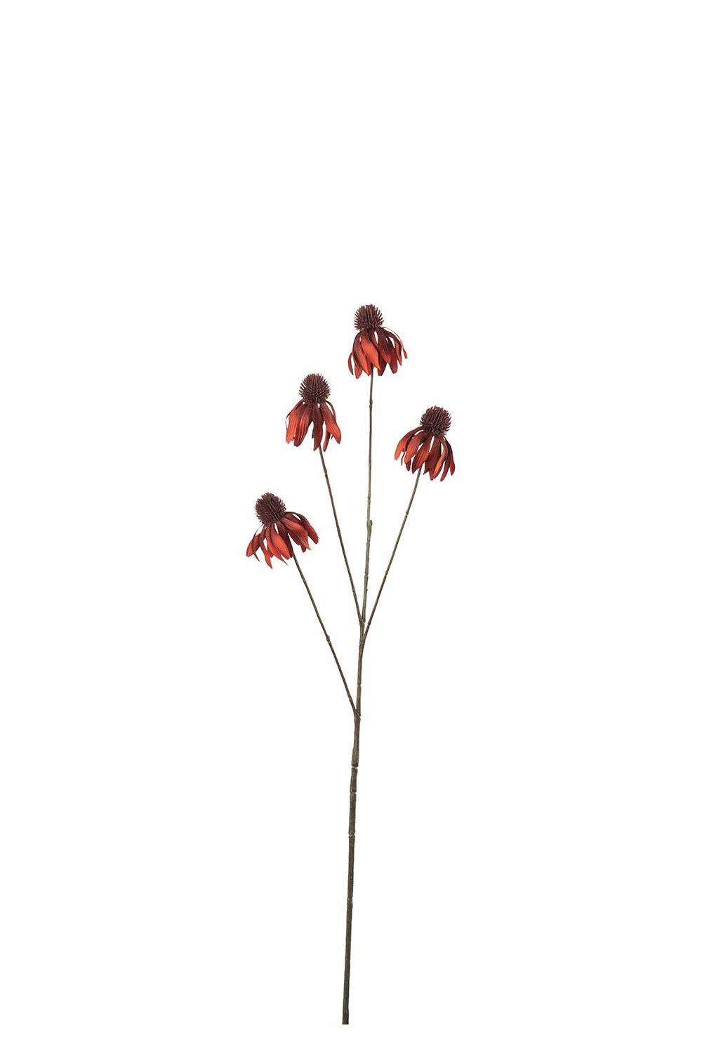 Kunstig oransje Solhatt 80 cm