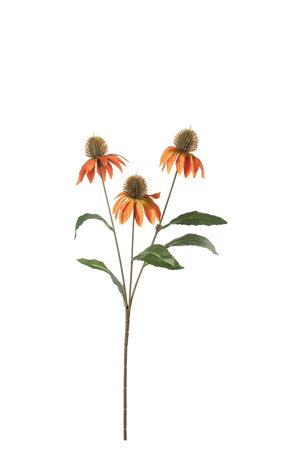 Kunstig oransje Solhatt 48 cm