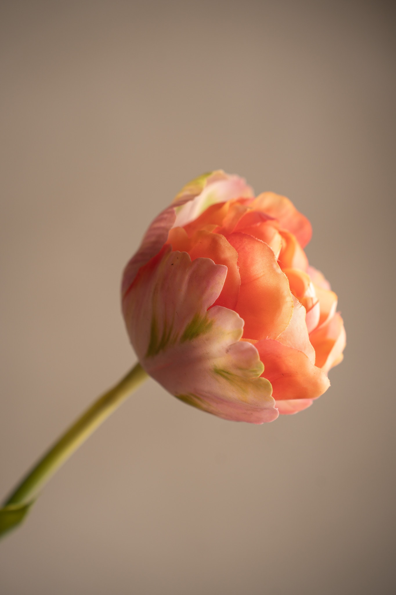 Kunstig rosa Tulipan 67 cm