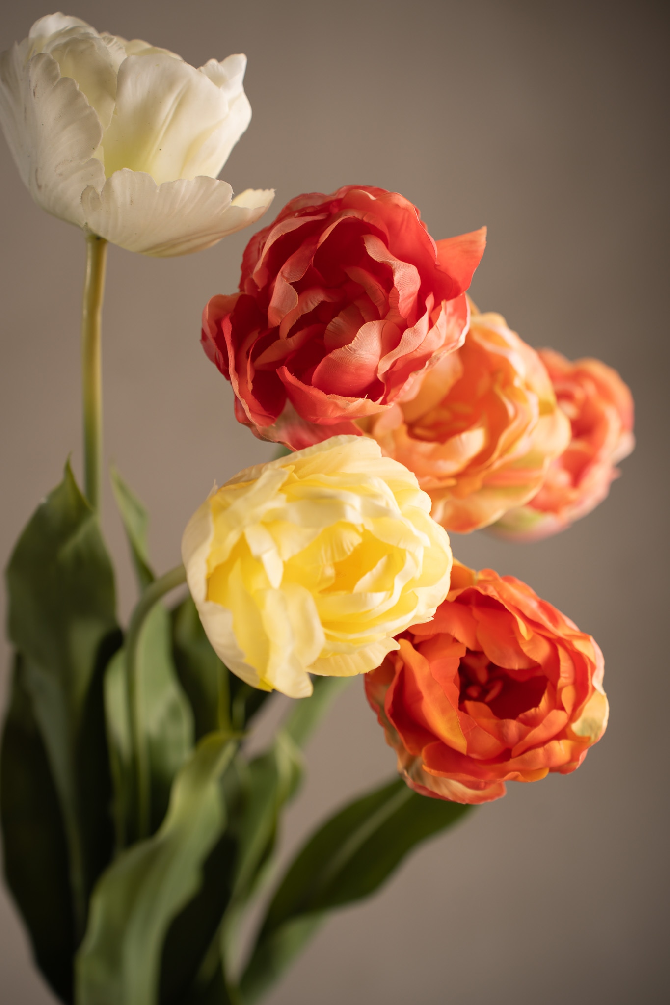 Kunstig gul Tulipan 67 cm