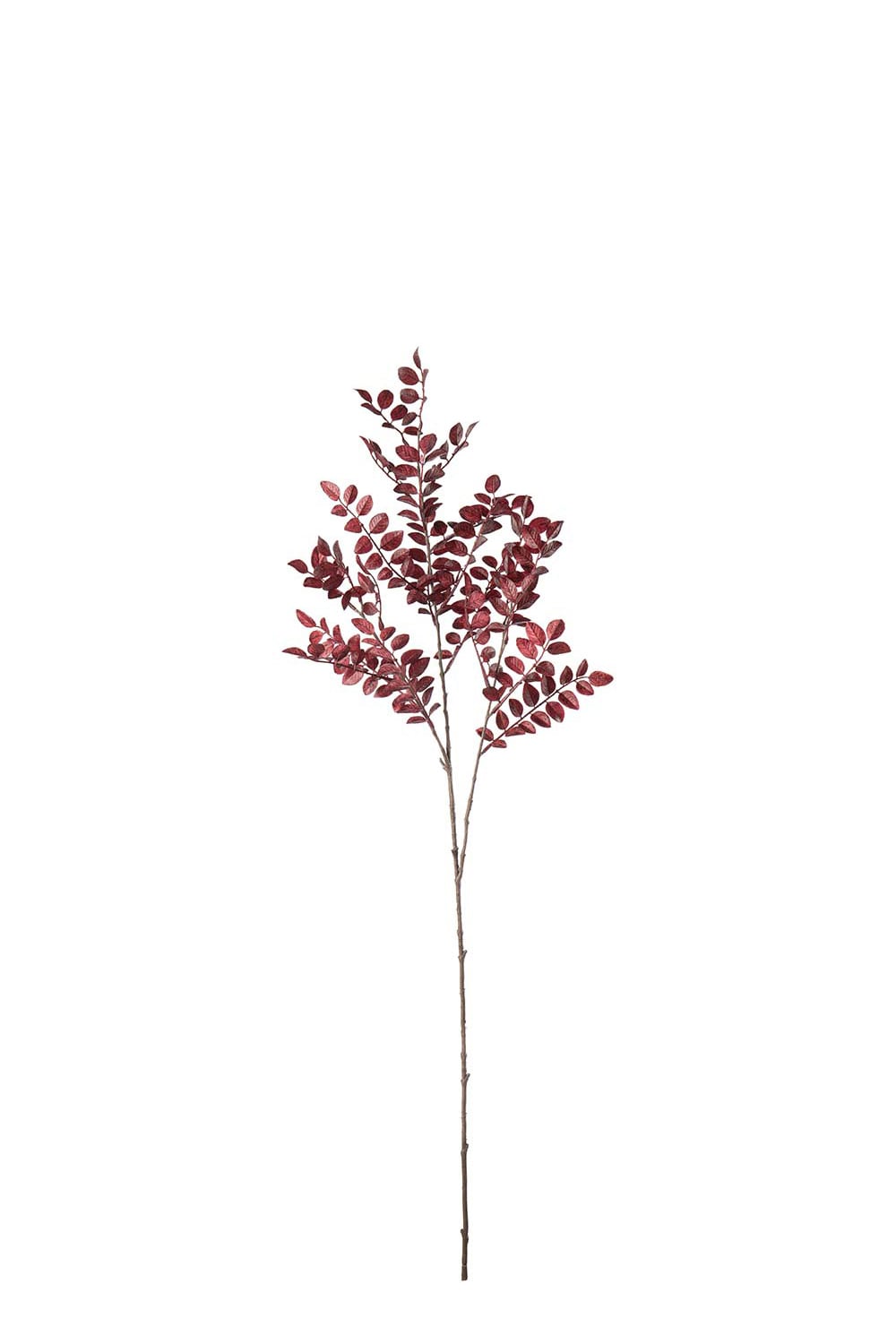 Kunstig rød Ruscus 95 cm