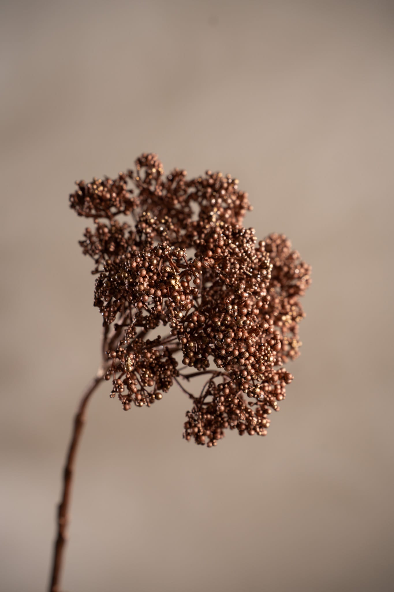 Kunstig brun Bærkvist 74 cm