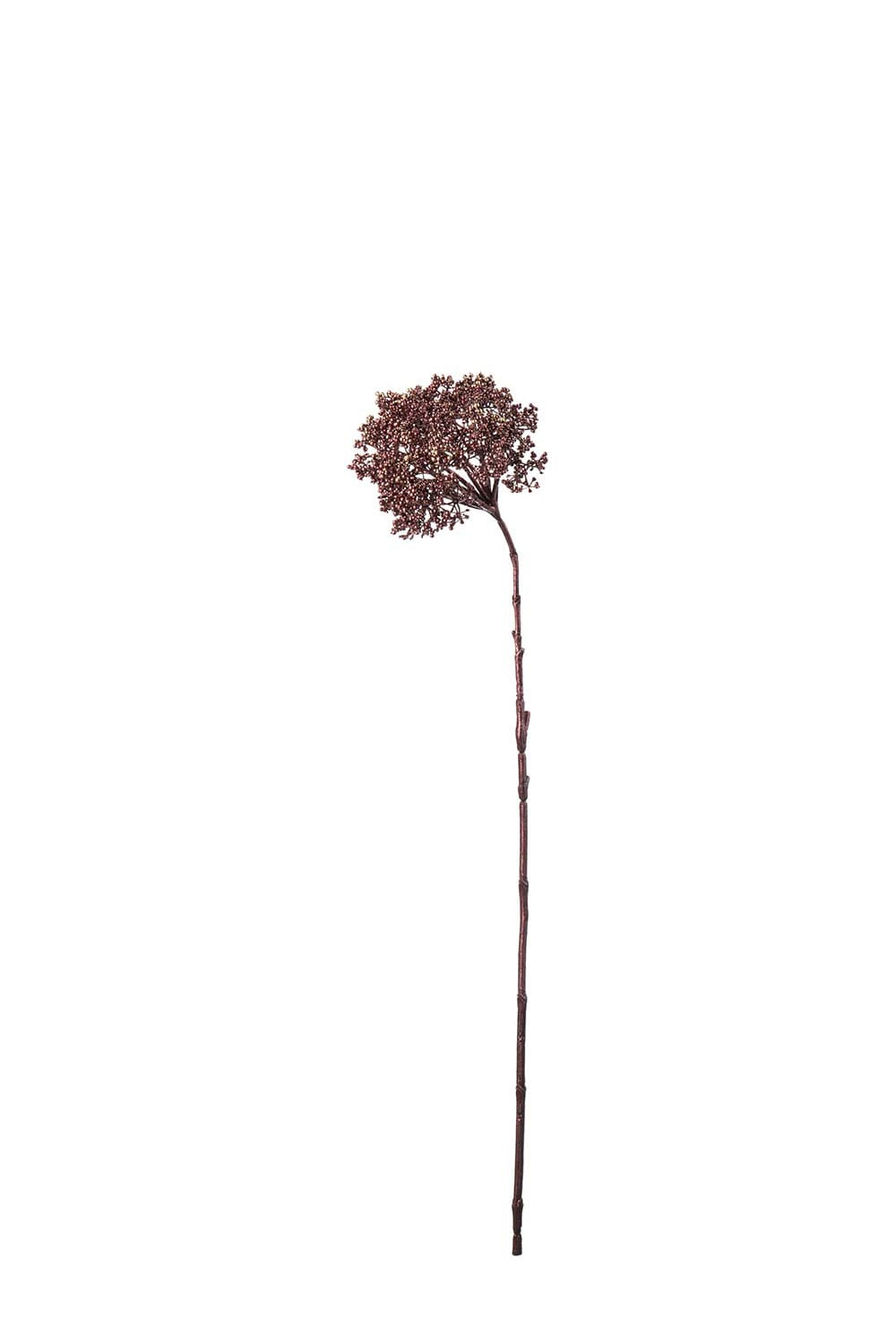 Kunstig burgunder Bærkvist 74 cm
