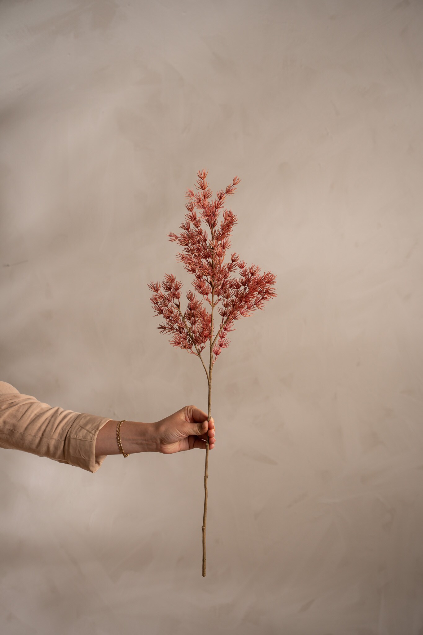 Kunstig rosa Asparagus 75 cm