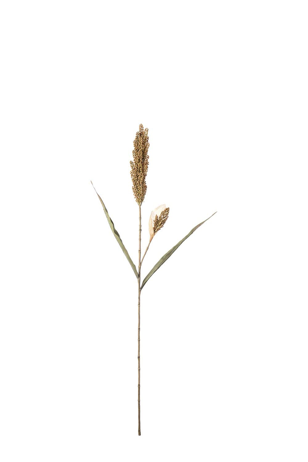 Kunstig beige Sorghumgress 85 cm