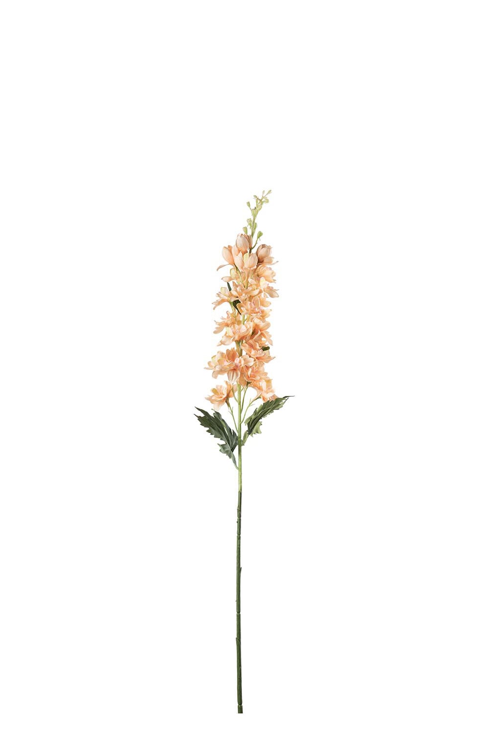Kunstig ferskenfarget Delphinium 75 cm