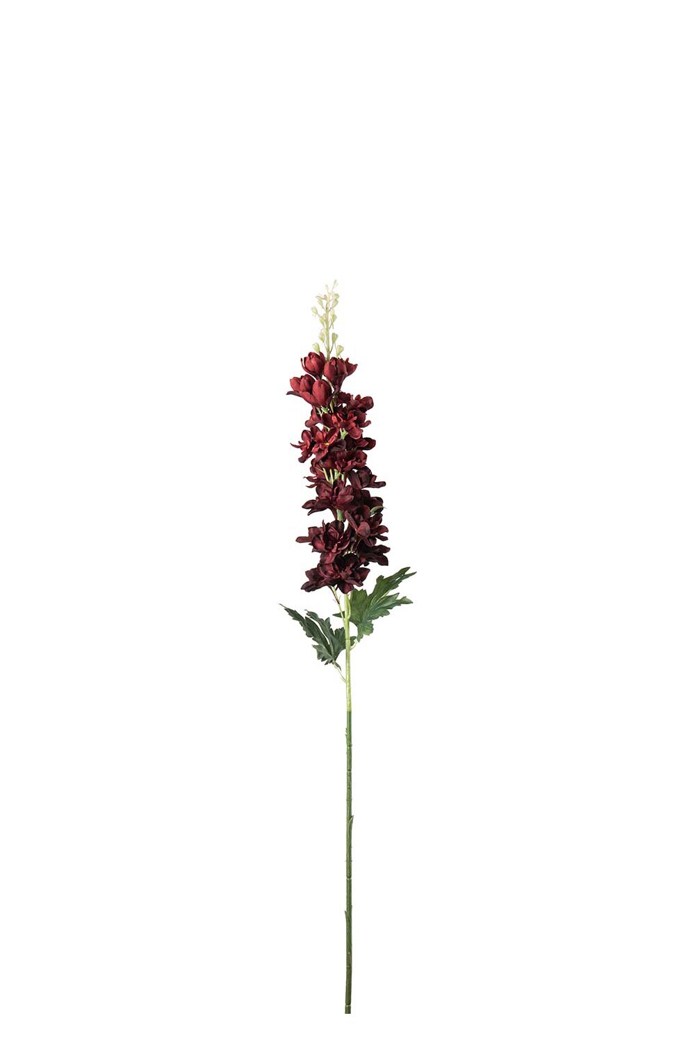 Kunstig burgunder Delphinium 75 cm
