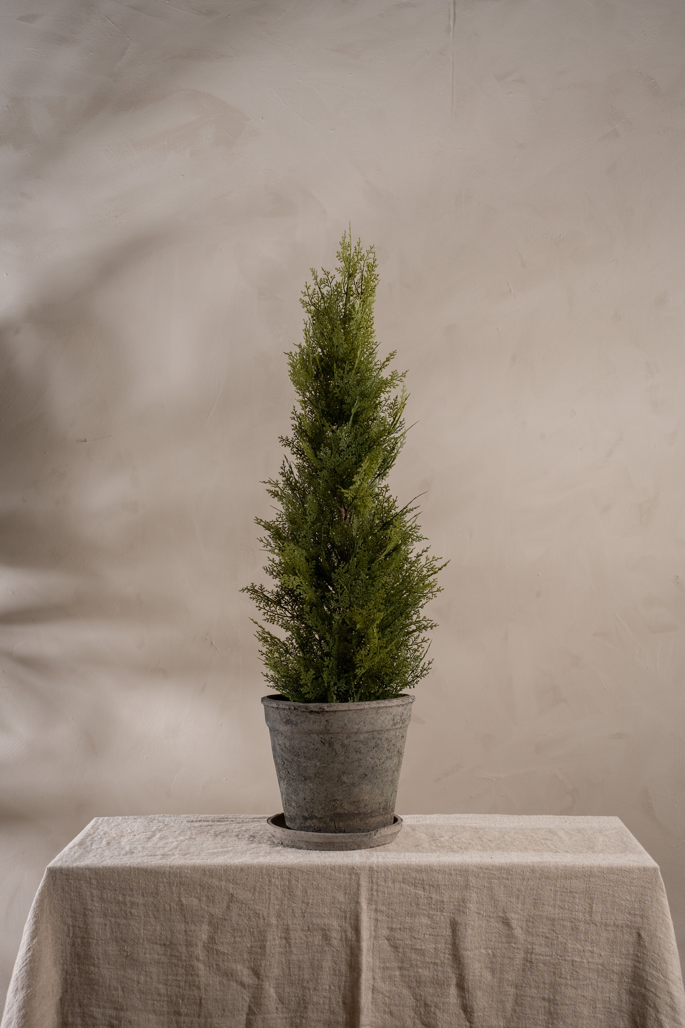 Kunstig grønn Cypress 95 cm