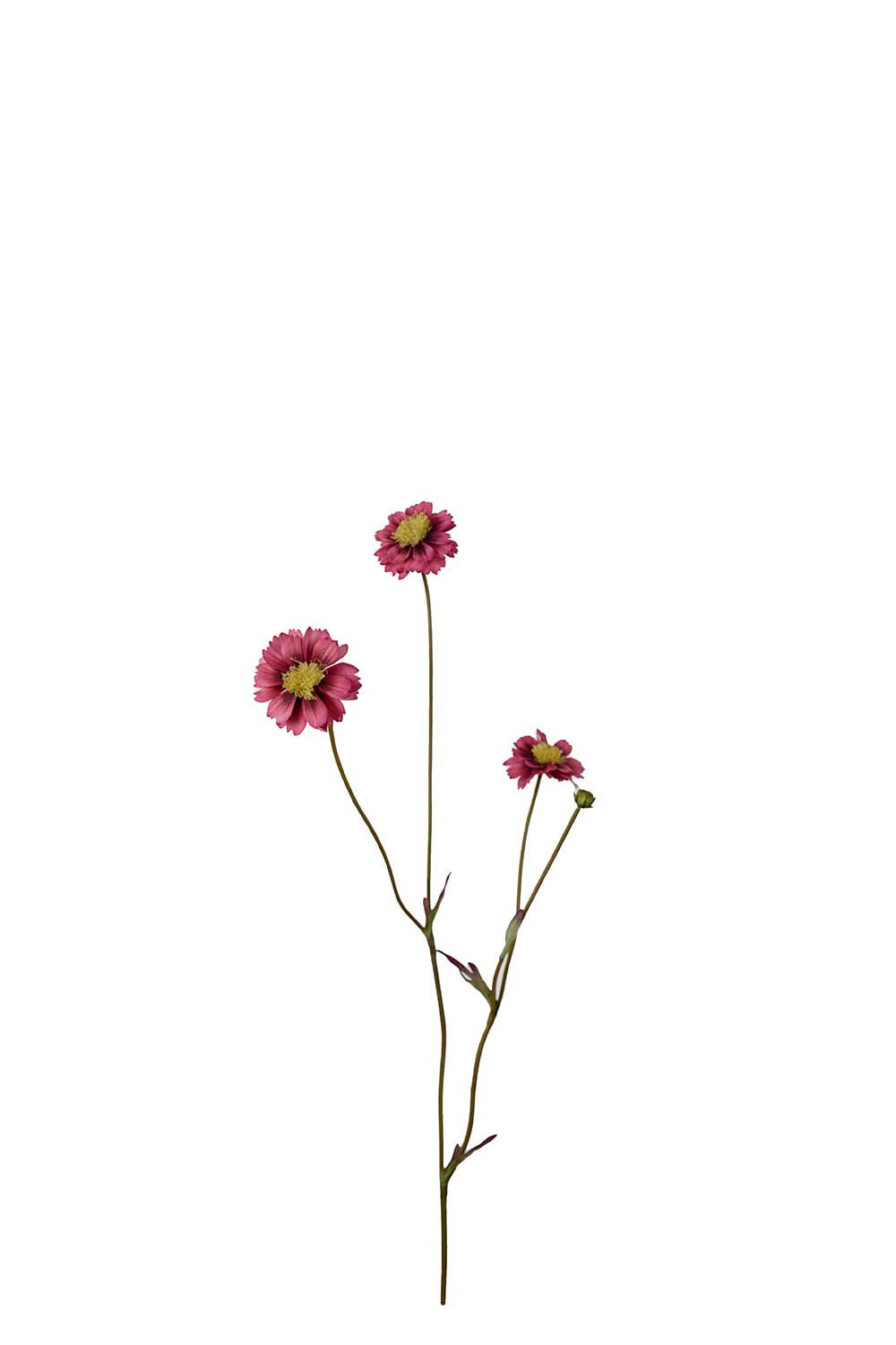 Kunstig rosa Coreopsis 57 cm