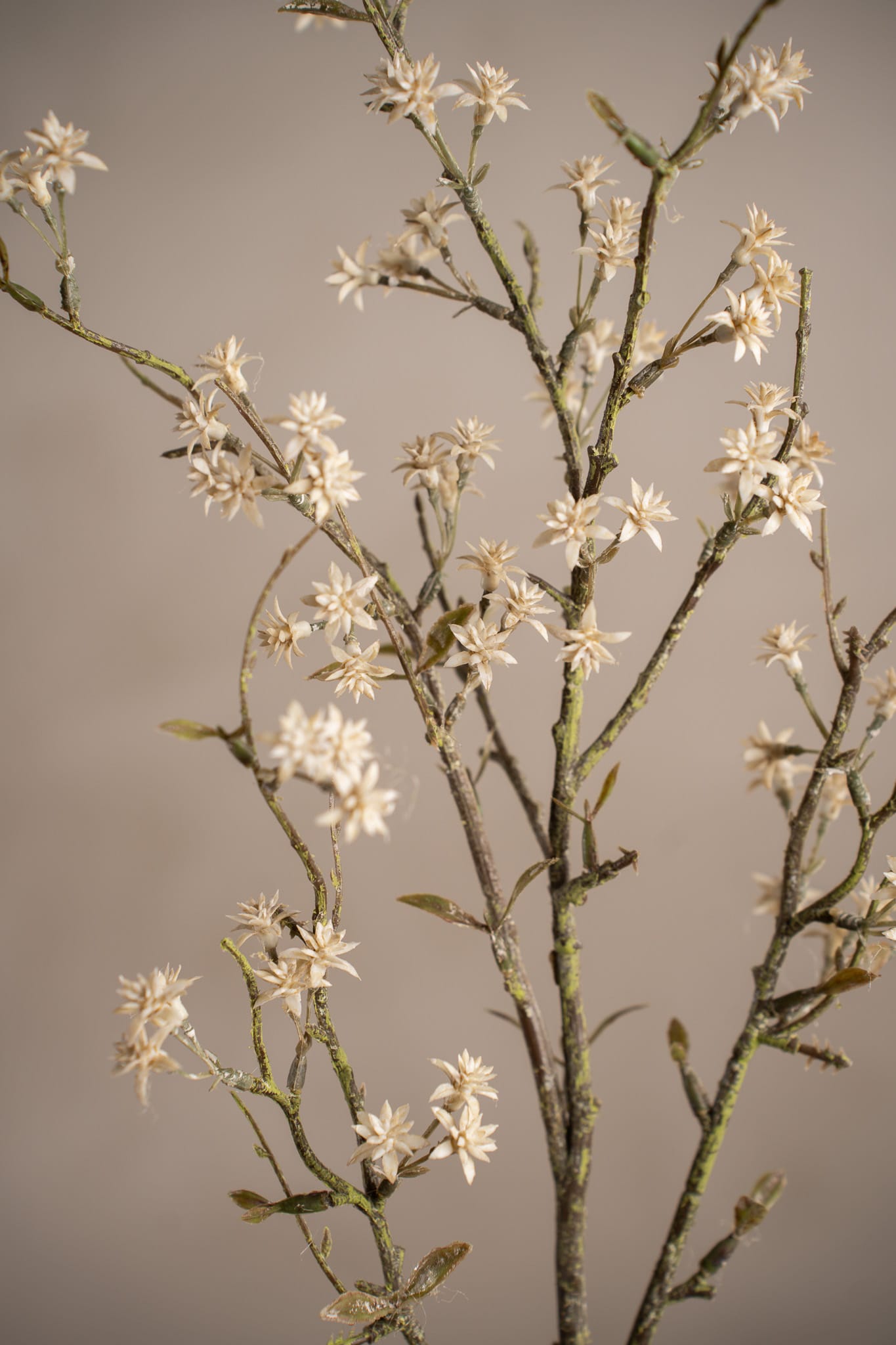 Kunstig kremfarget Gypsophila 90 cm