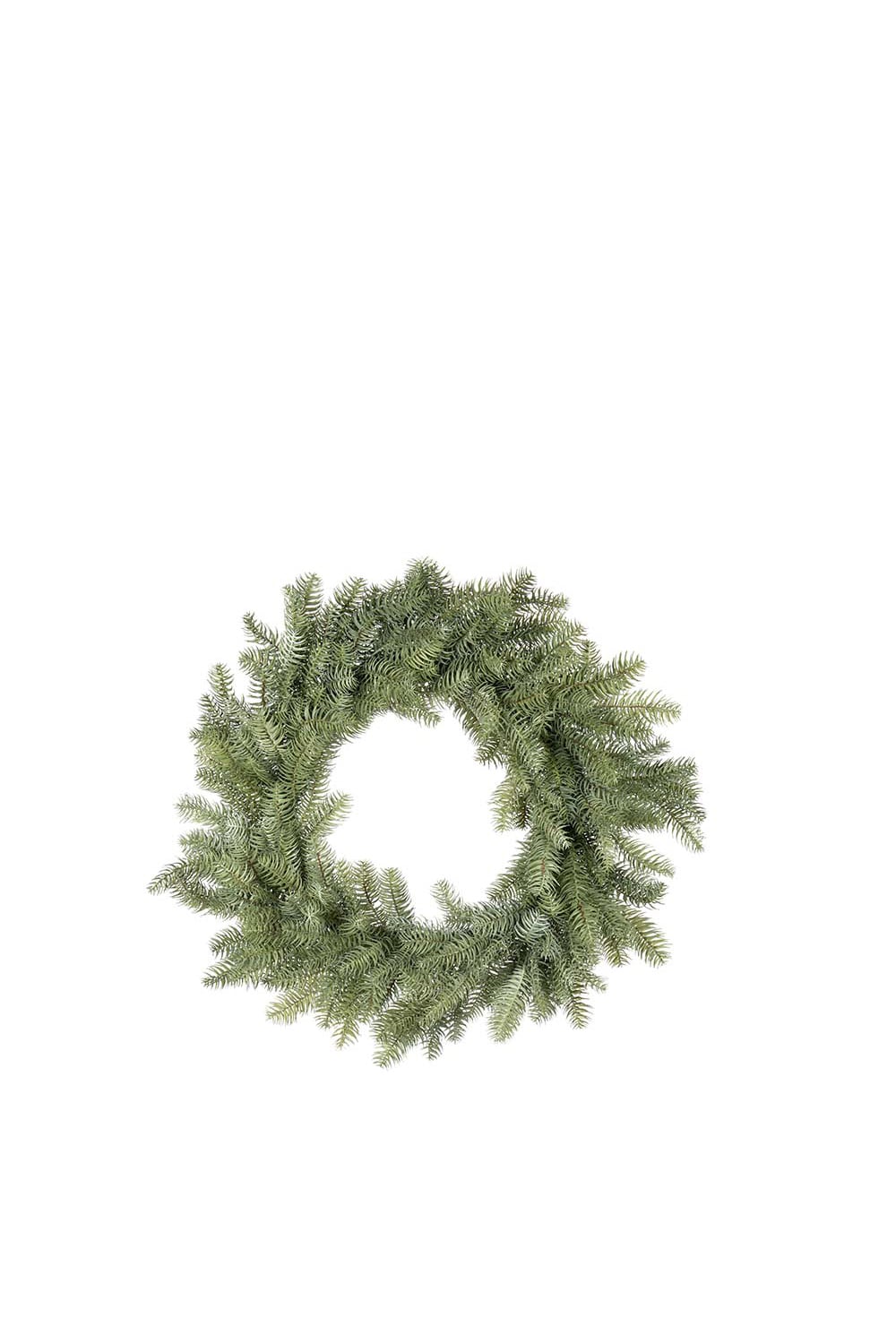 Kunstig grønn Grankrans 15 cm