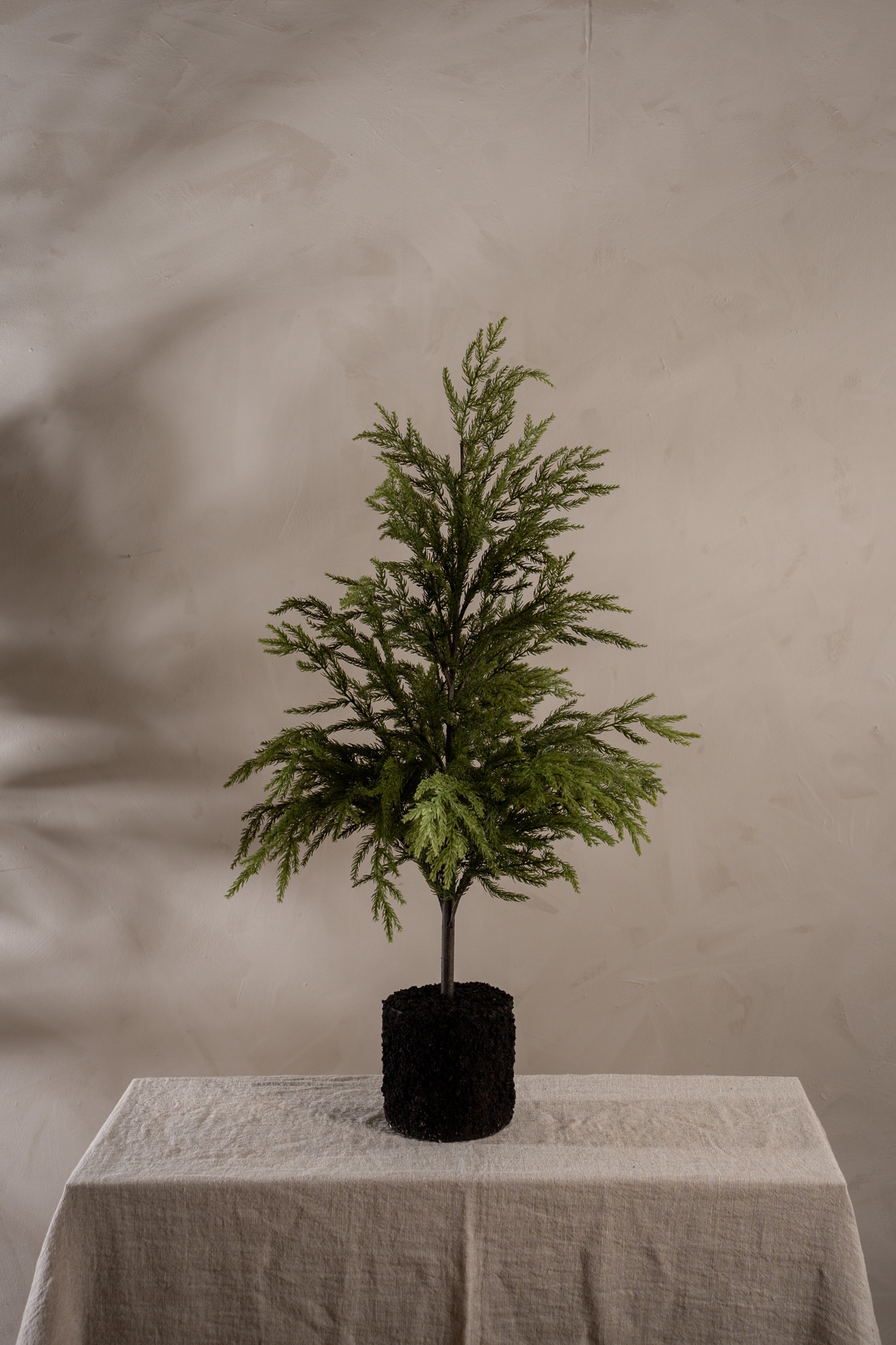 Kunstig grønn Gran 105 cm
