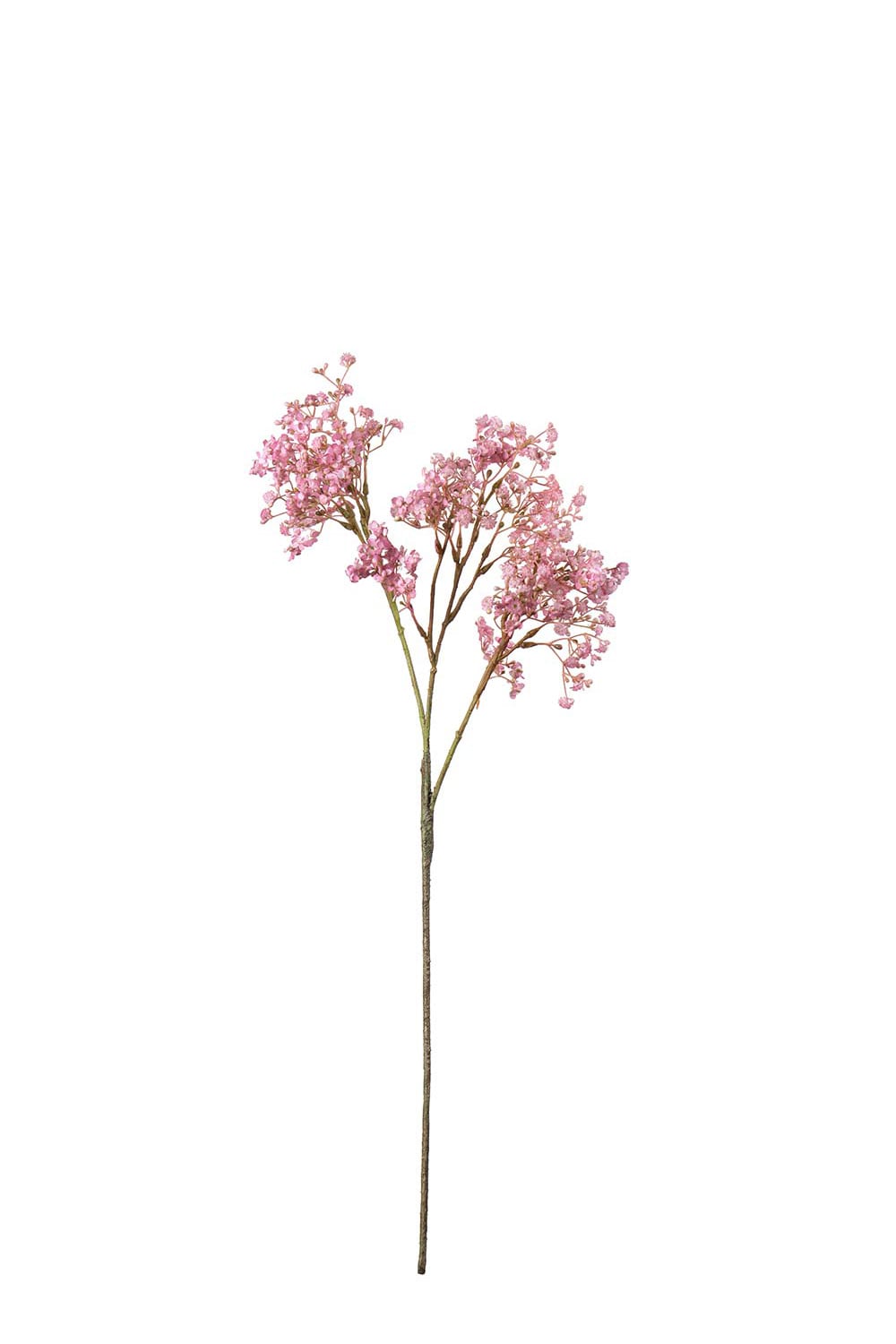 Kunstig rosa Brudeslør 70 cm