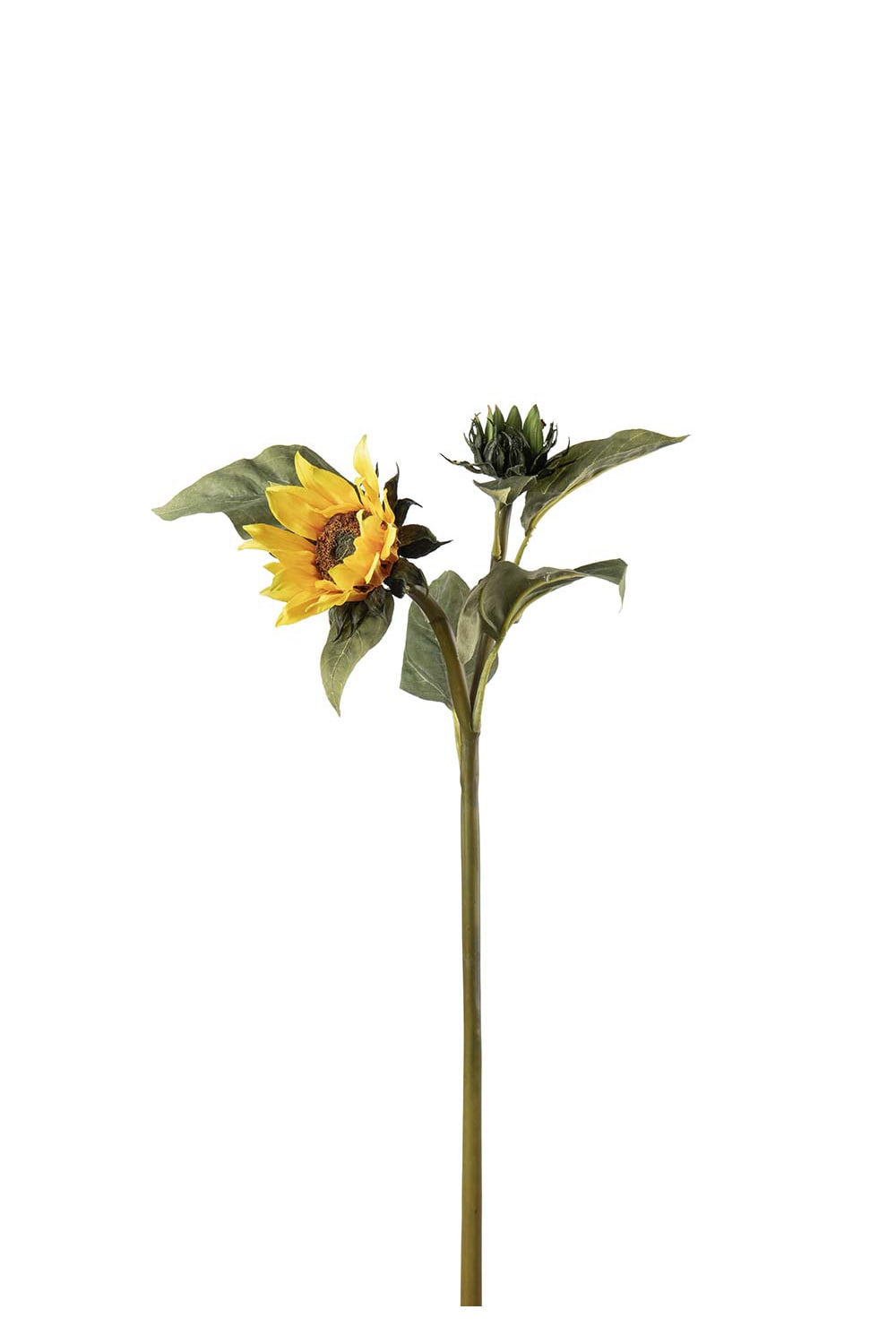 Kunstig gul Solsikke 74 cm
