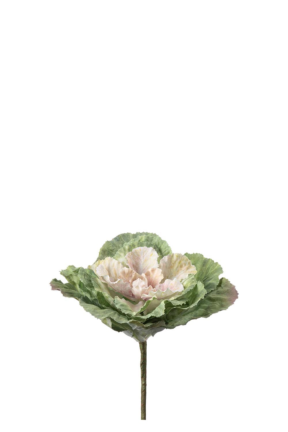 Kunstig rosa Prydkål 28 cm