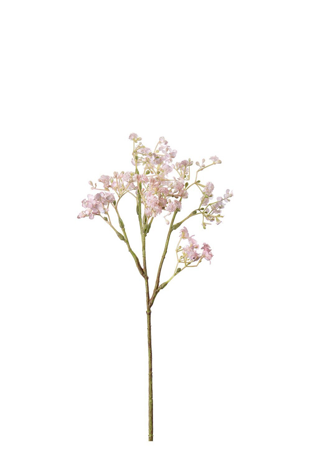 Kunstig rosa Brudeslør 35 cm