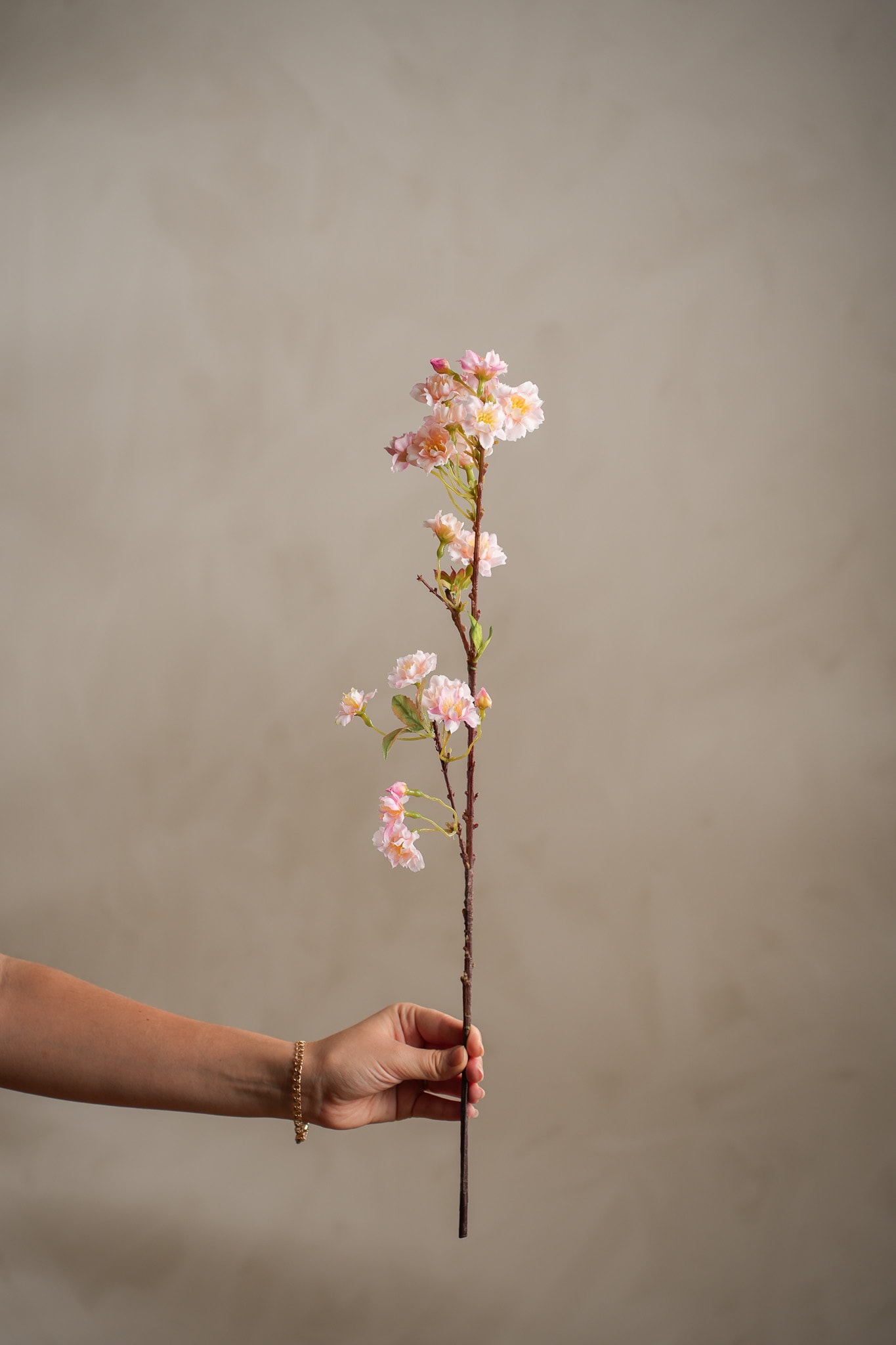 Kunstig rosa Kirsebærblomst 60 cm