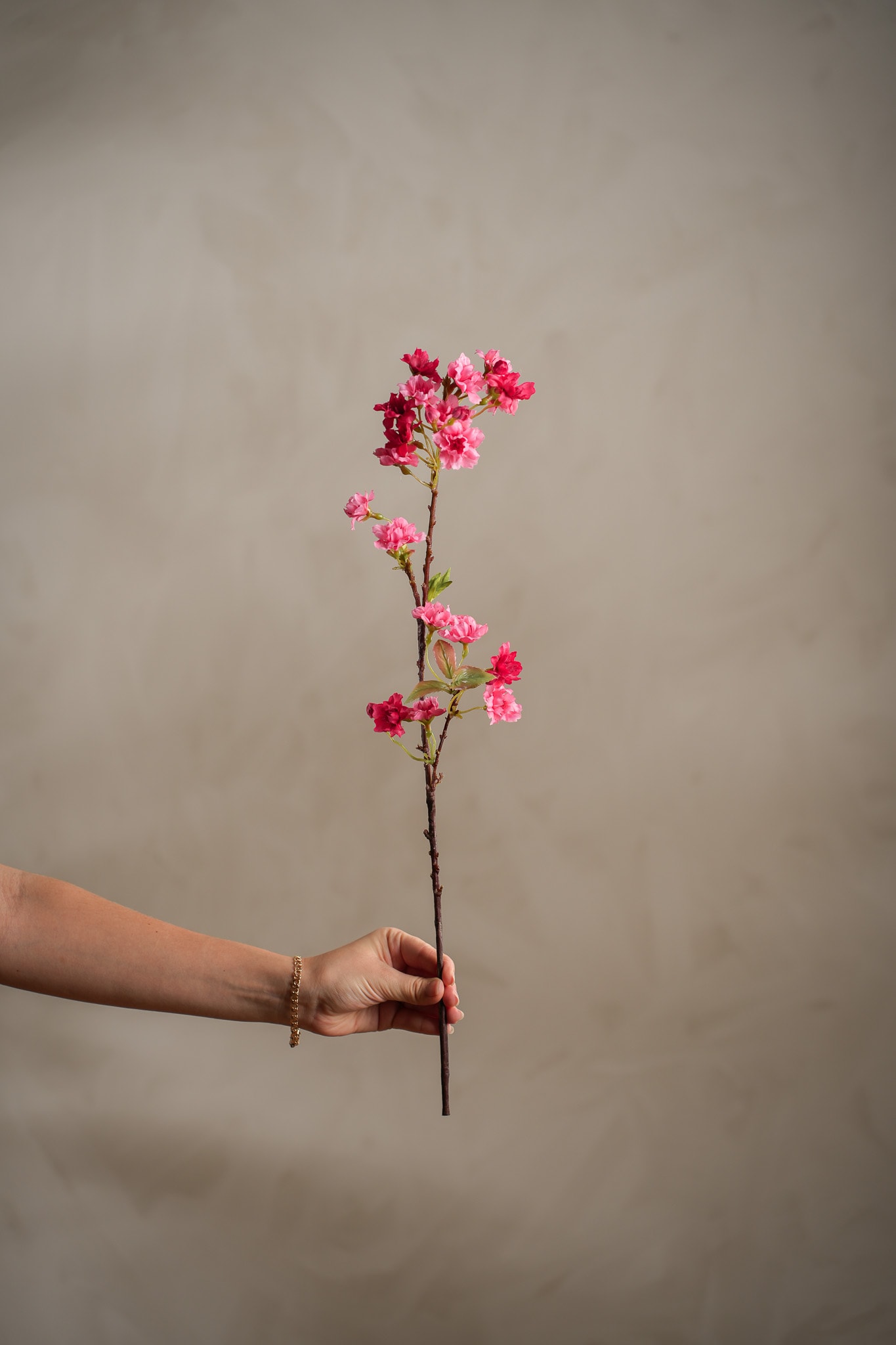 Kunstig rosa Kirsebærblomst 60 cm