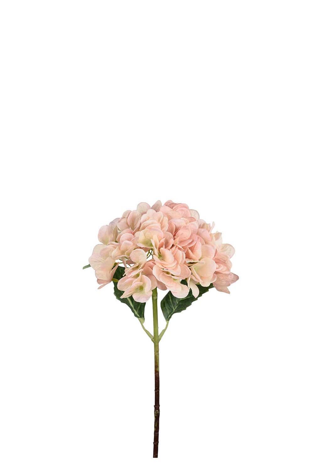 Kunstig rosa Hortensia 48 cm