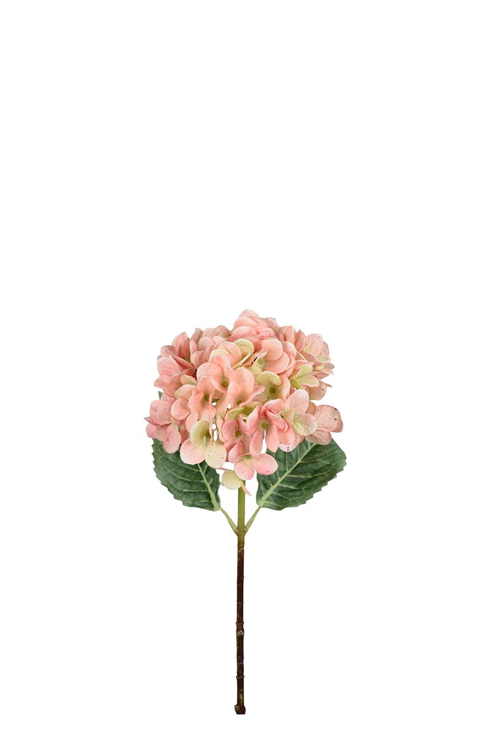 Kunstig rosa Hortensia 48 cm