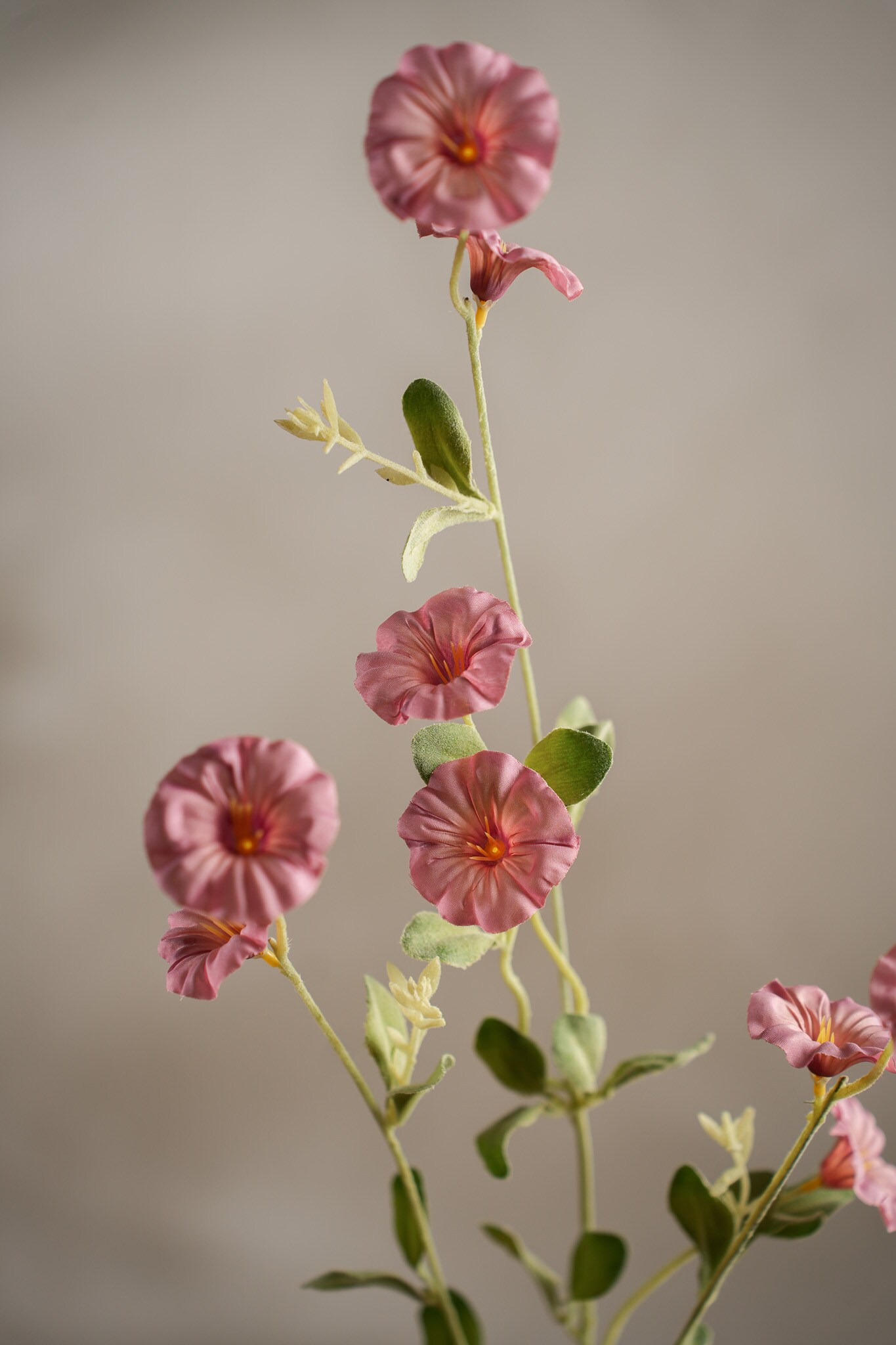 Kunstig rosa Dagens blomst 90 cm