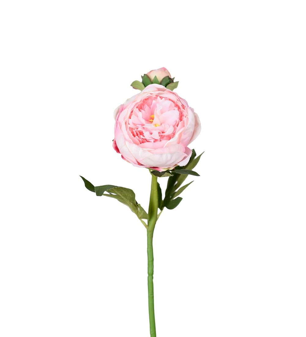 Kunstig rosa Pion 58 cm