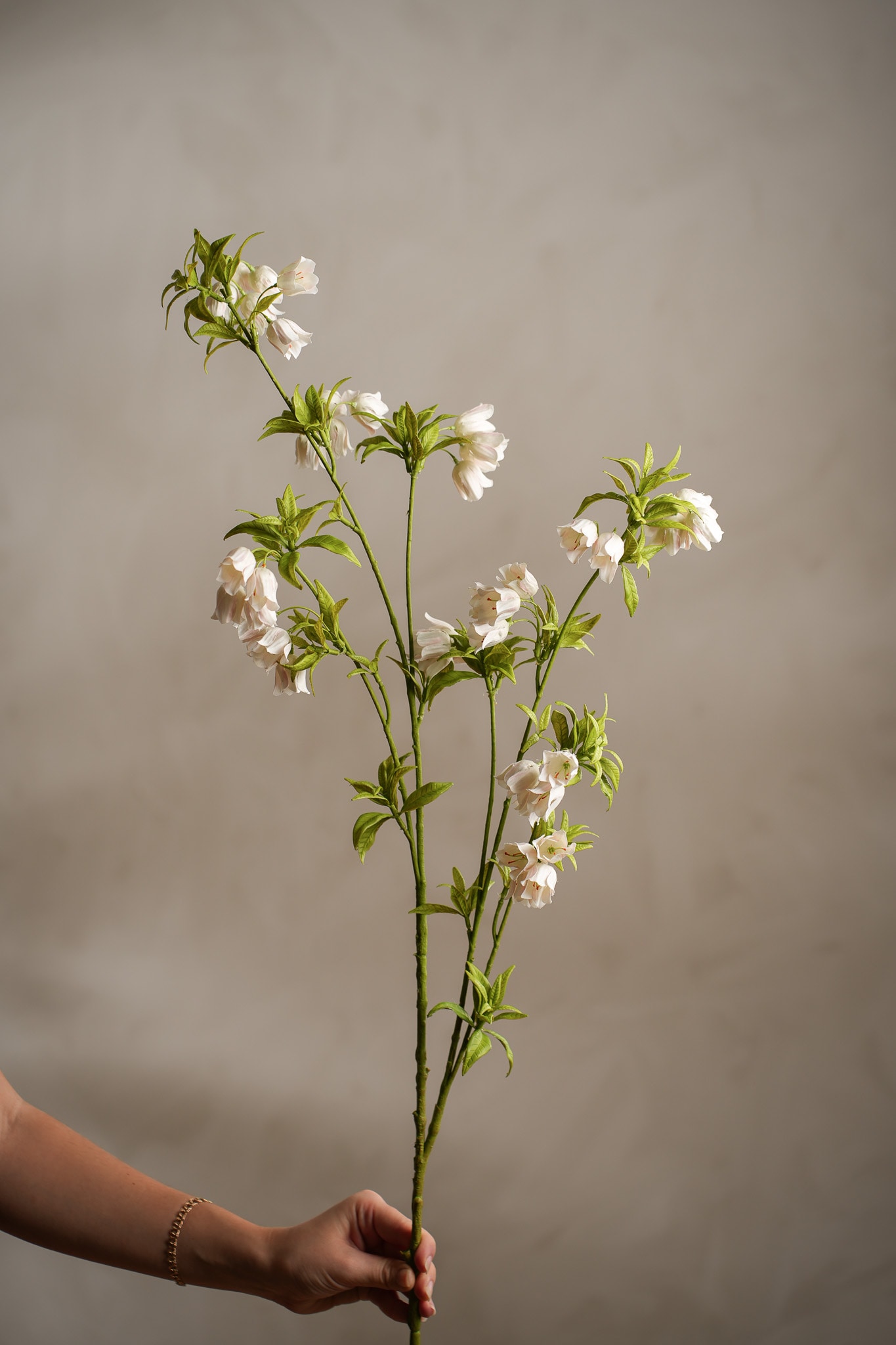 Kunstig kremfarget Enkianthus 110 cm