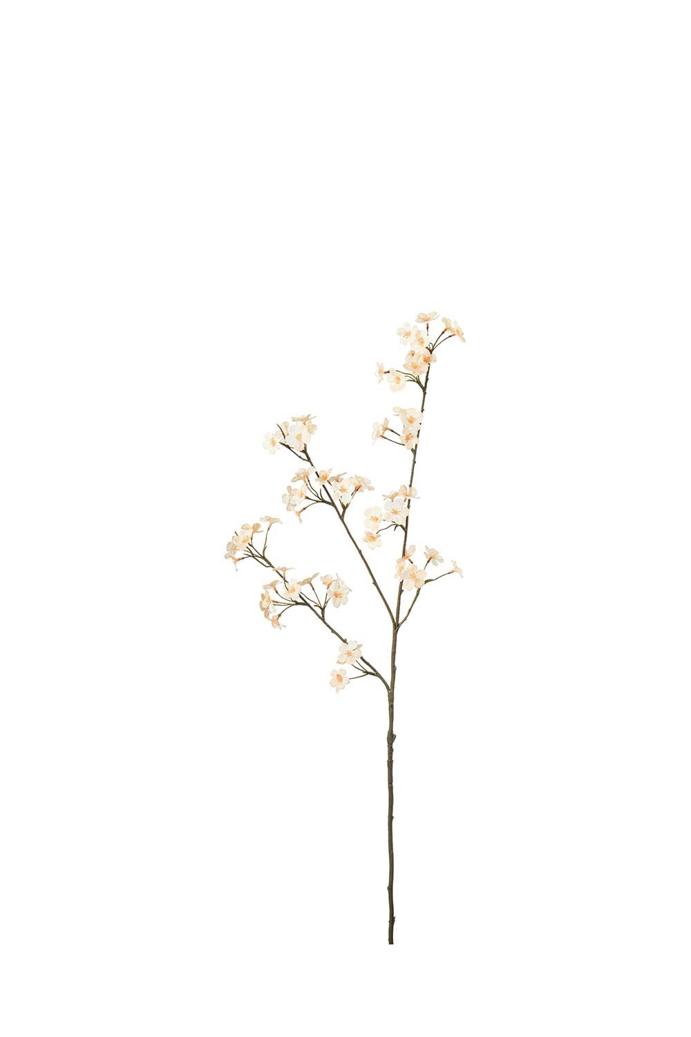 Kunstig ferskenfarget Ferskenblomst 85 cm