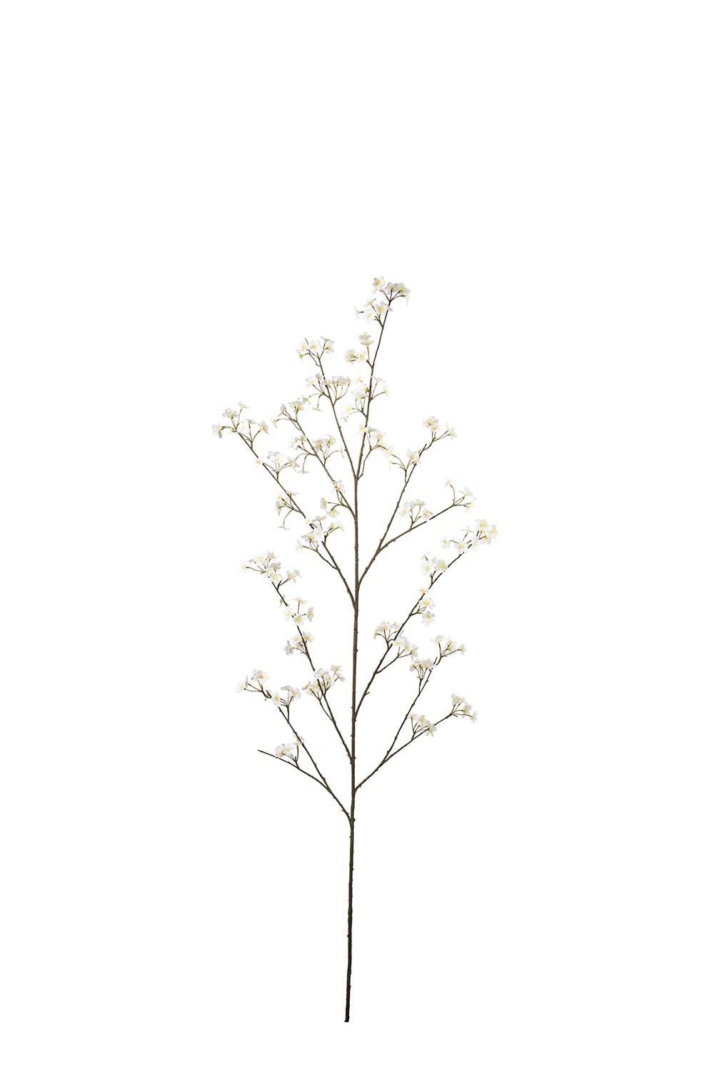 Kunstig kremfarget Ferskenblomst 160 cm