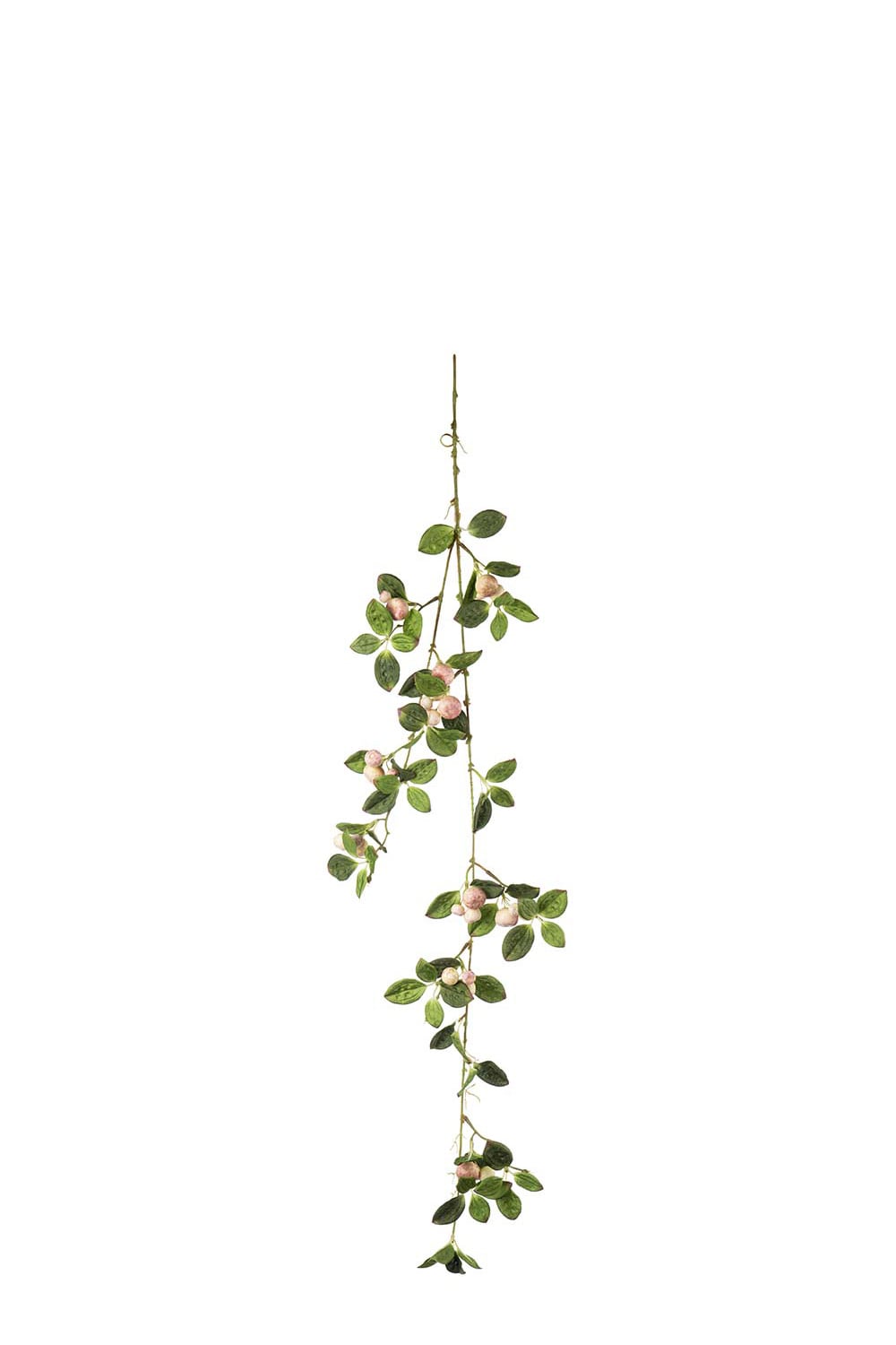 Kunstig rosa Eplegirlander 90 cm