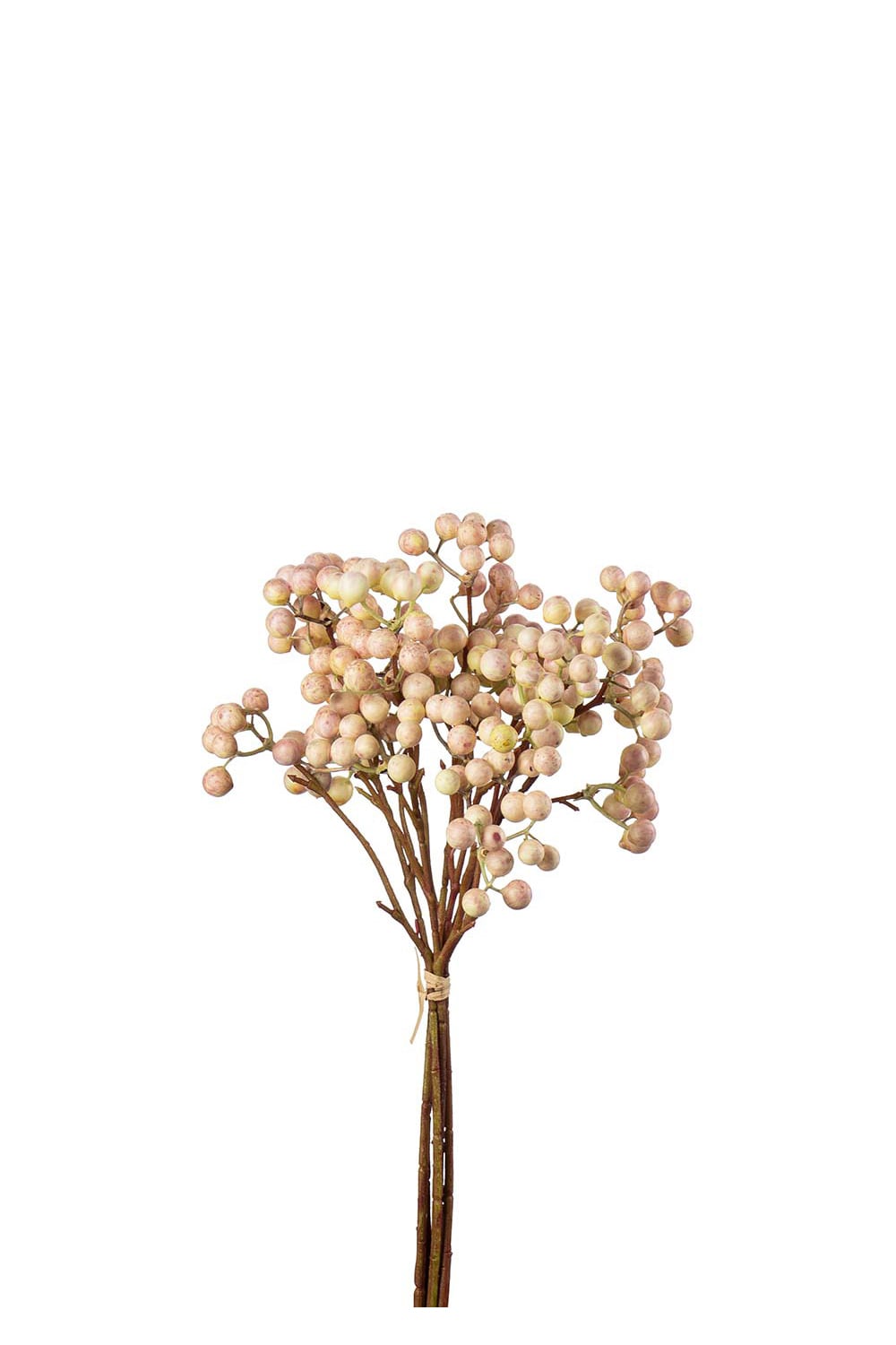 Kunstig rosa Bærkvist bunt 35 cm