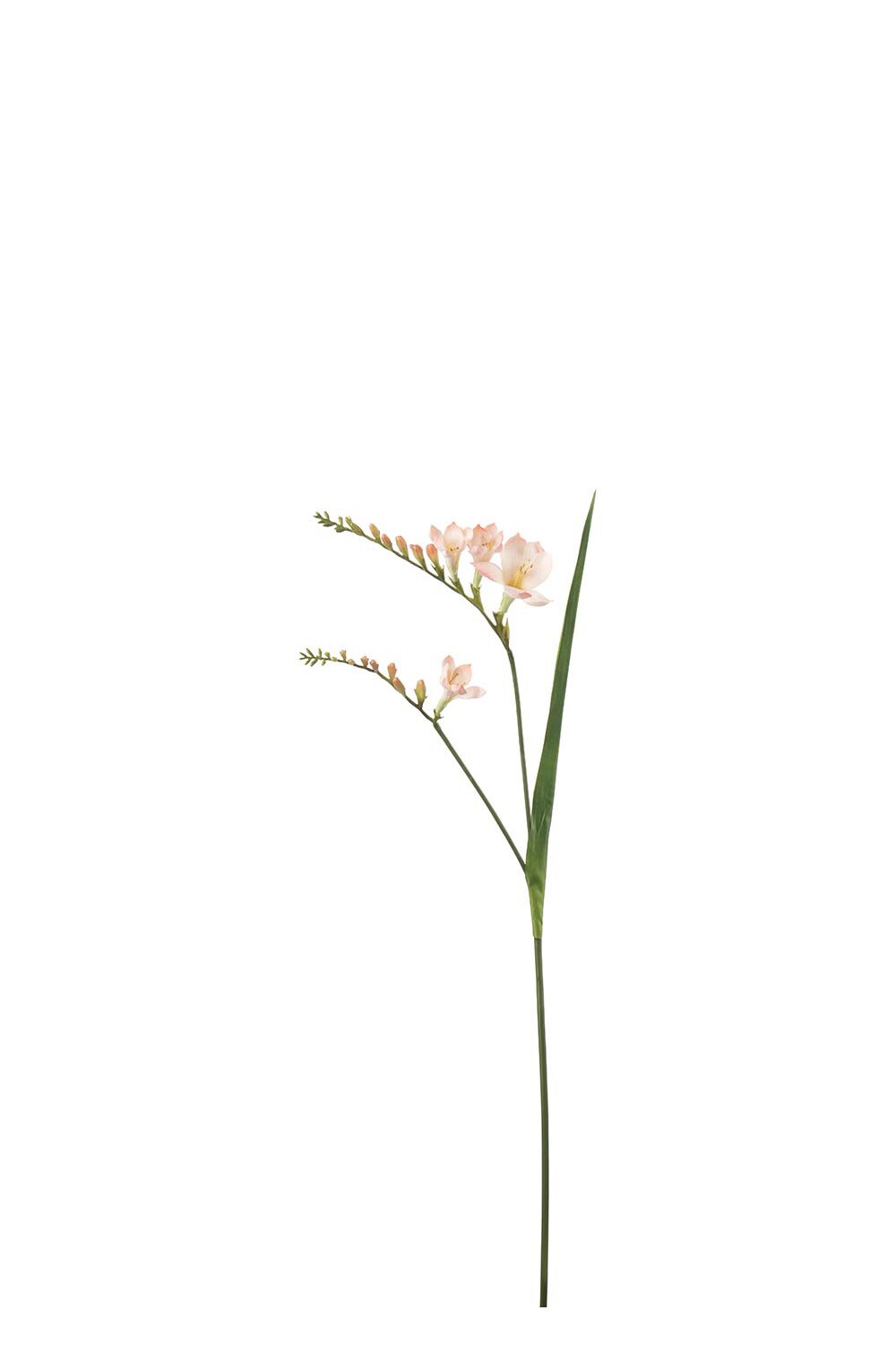 Kunstig rosa Freesia 60 cm