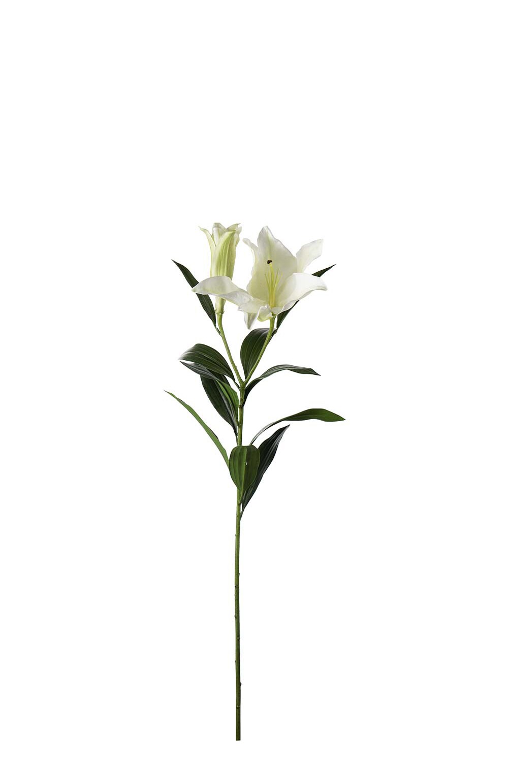 Kunstig kremfarget Lilje 100 cm