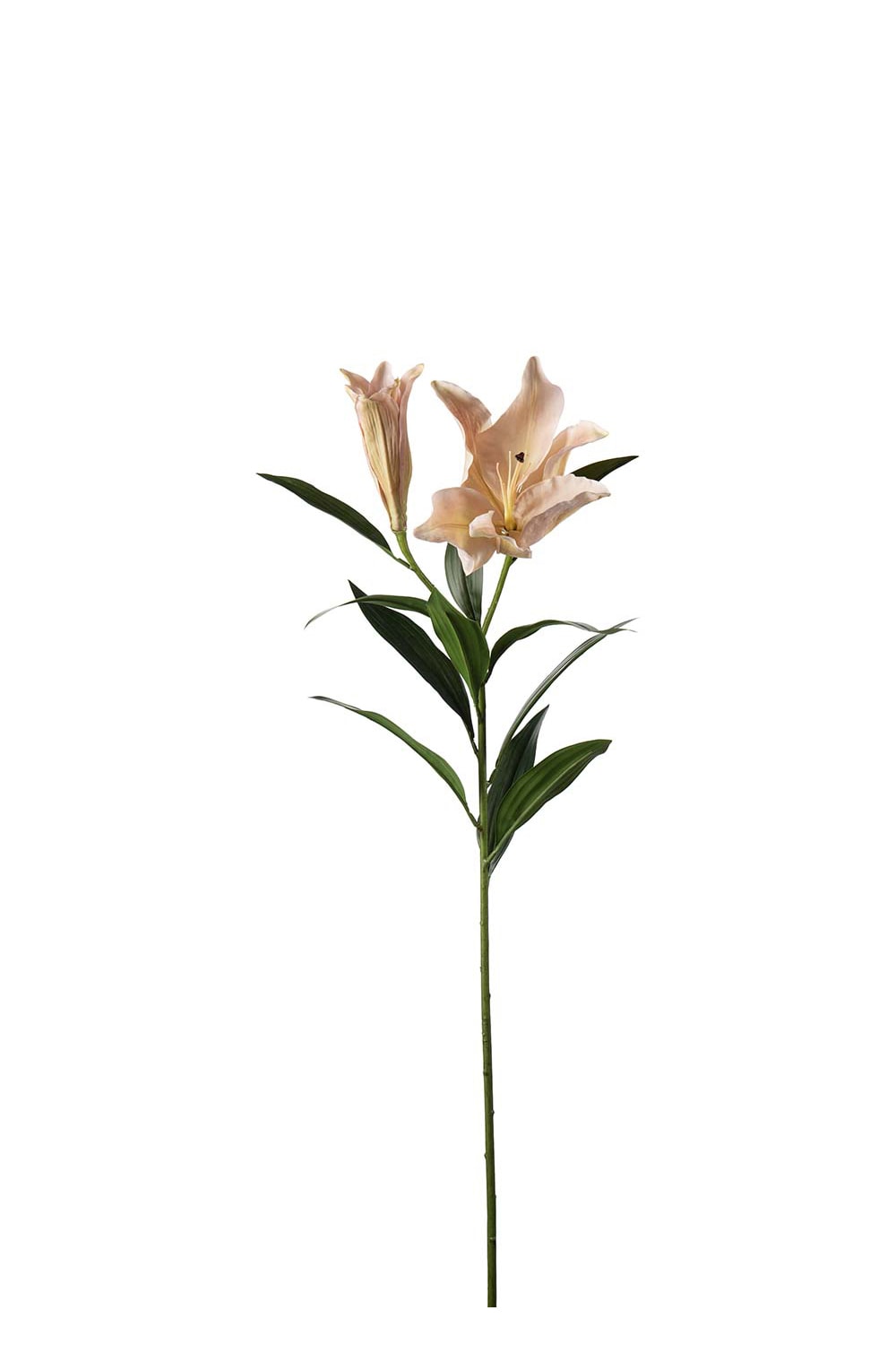 Kunstig rosa Lilje 100 cm