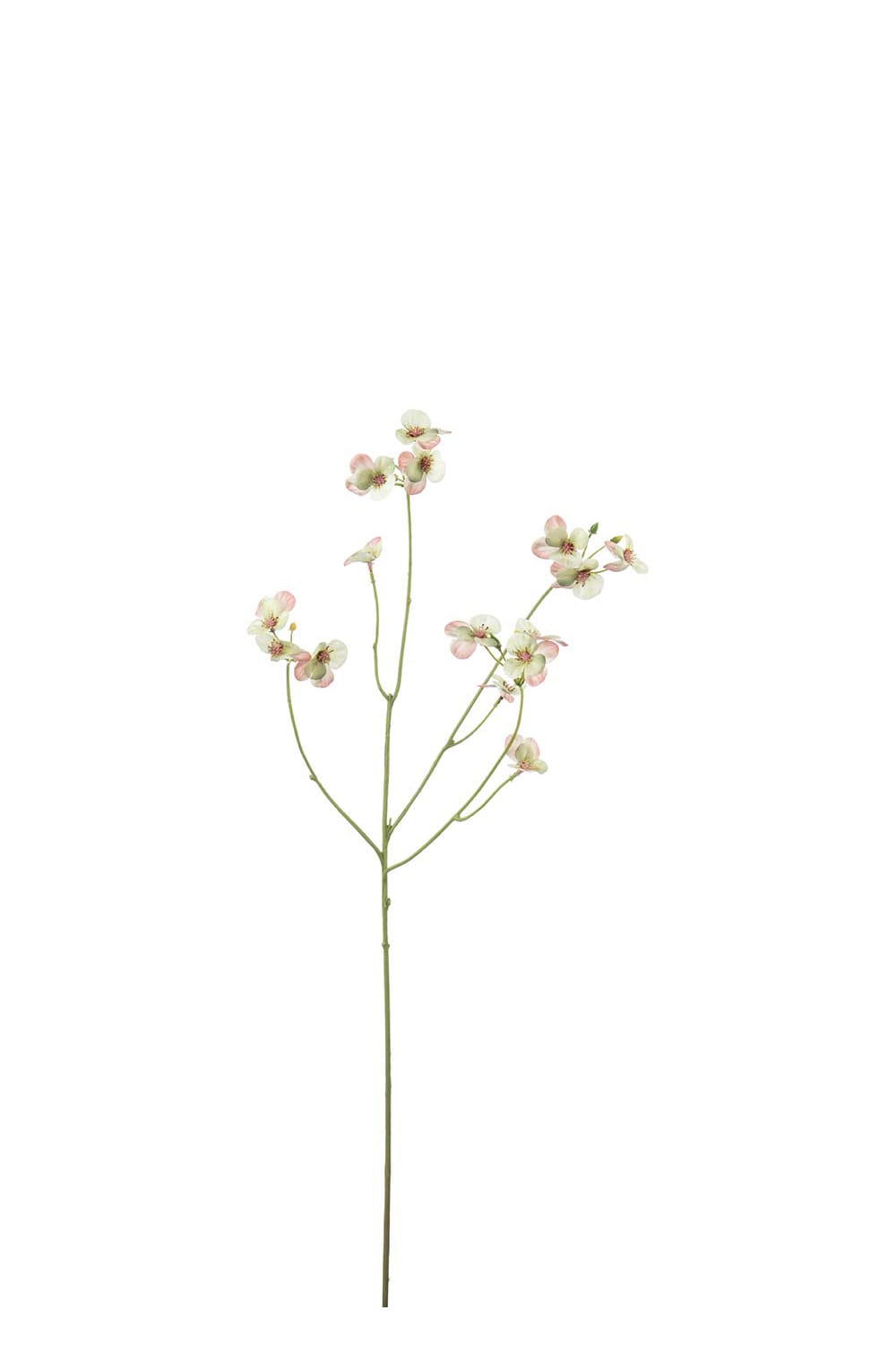 Kunstig grønn Stemorsblomst 63 cm
