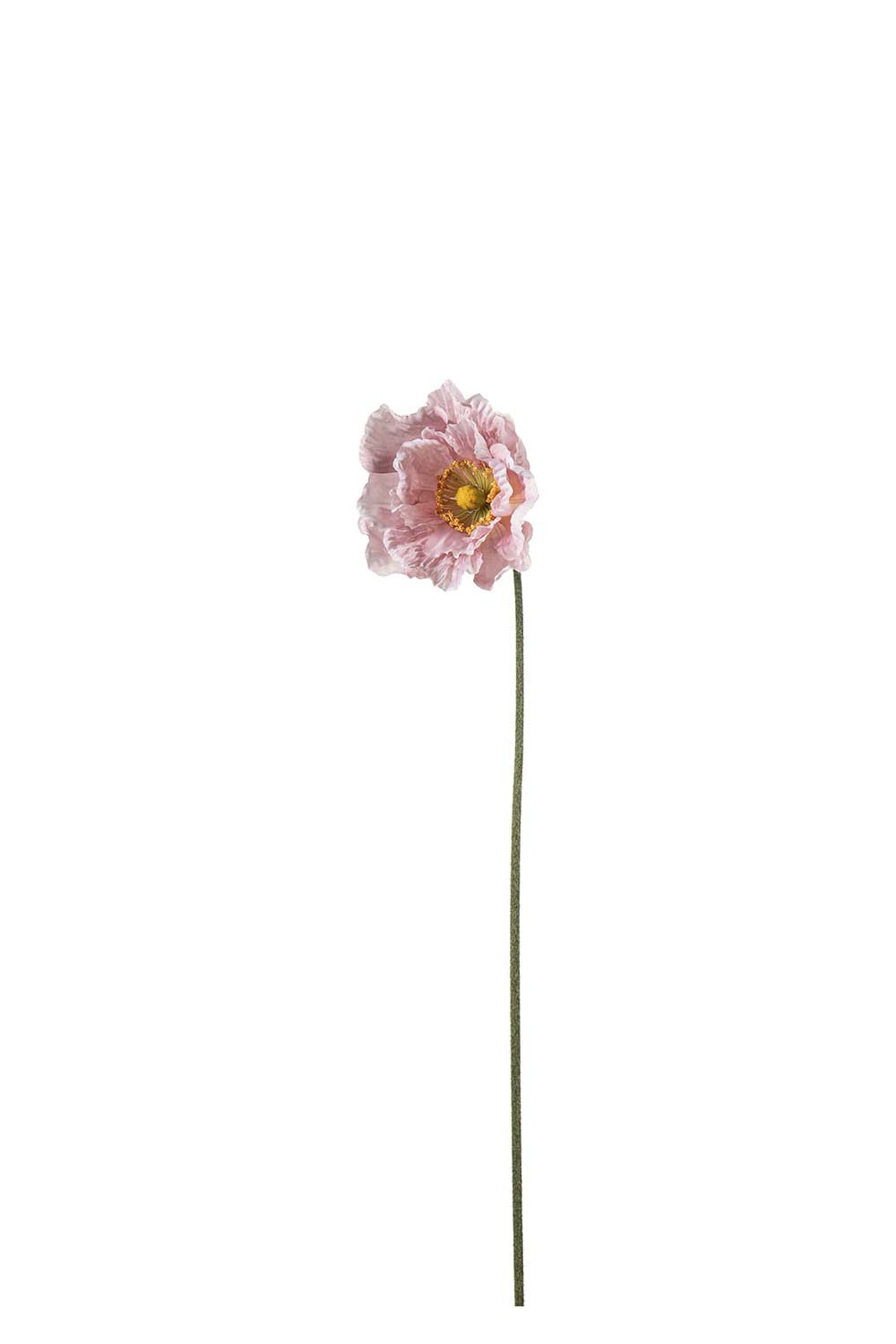 Kunstig lilla Valmue 75 cm
